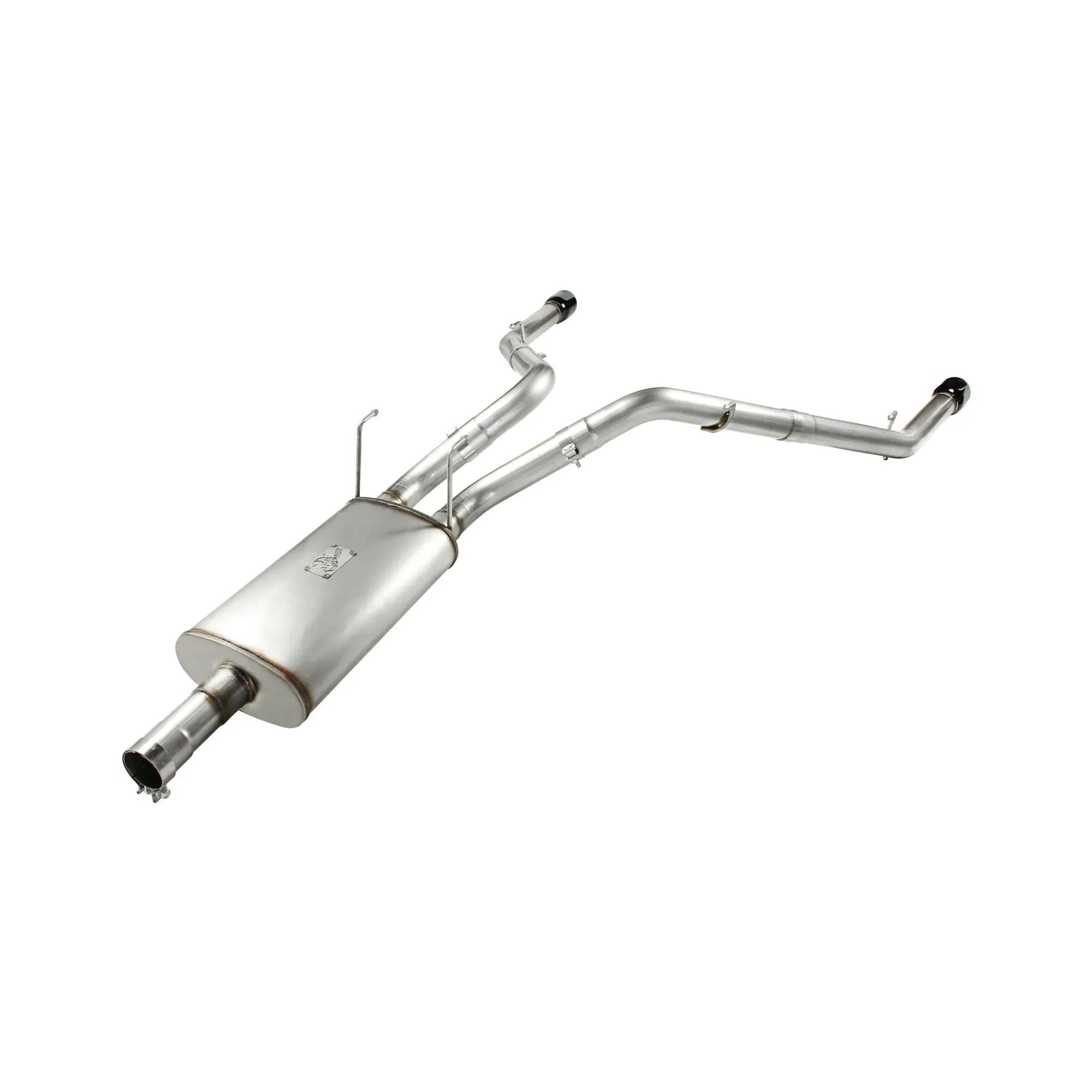 V8-5.7L Hemi Mach Force-XP 3inch 409 Stainless Steel Cat Back Exhaust System Black aFe Power suits Ram 1500 DS (13-24) by aFe POWER