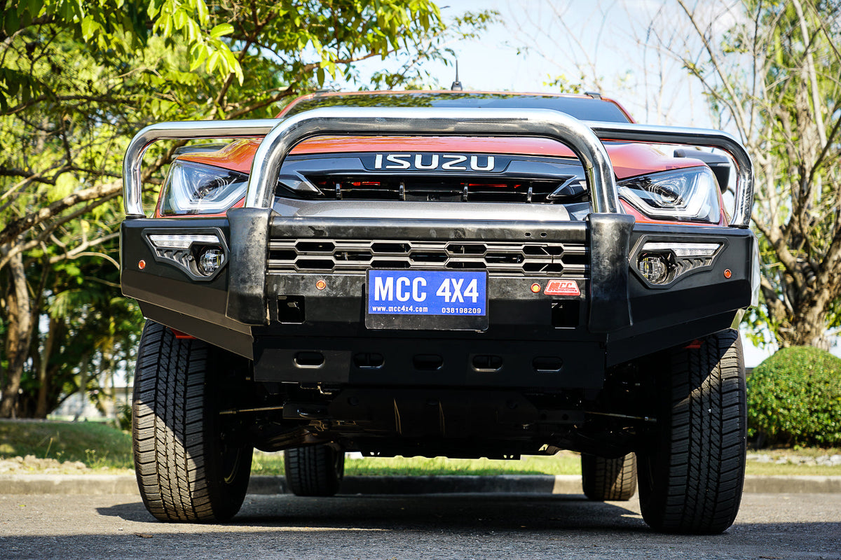 Dmax RG 2020-2024 808-01 Phoenix Bull Bar Triple Stainless Loops Package - SKU MCC-08007-801