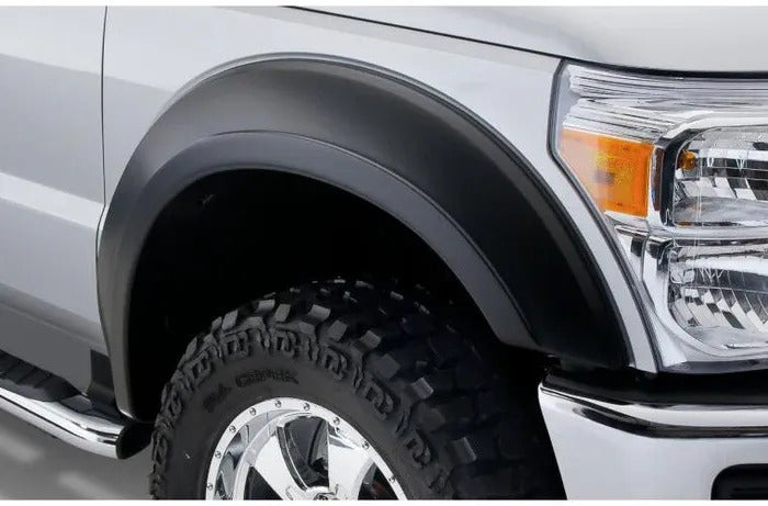2" Smooth Flares Flares, Front Only suits Ford F-250 Super Duty/F-350 Super Duty (17-22) by Bushwacker