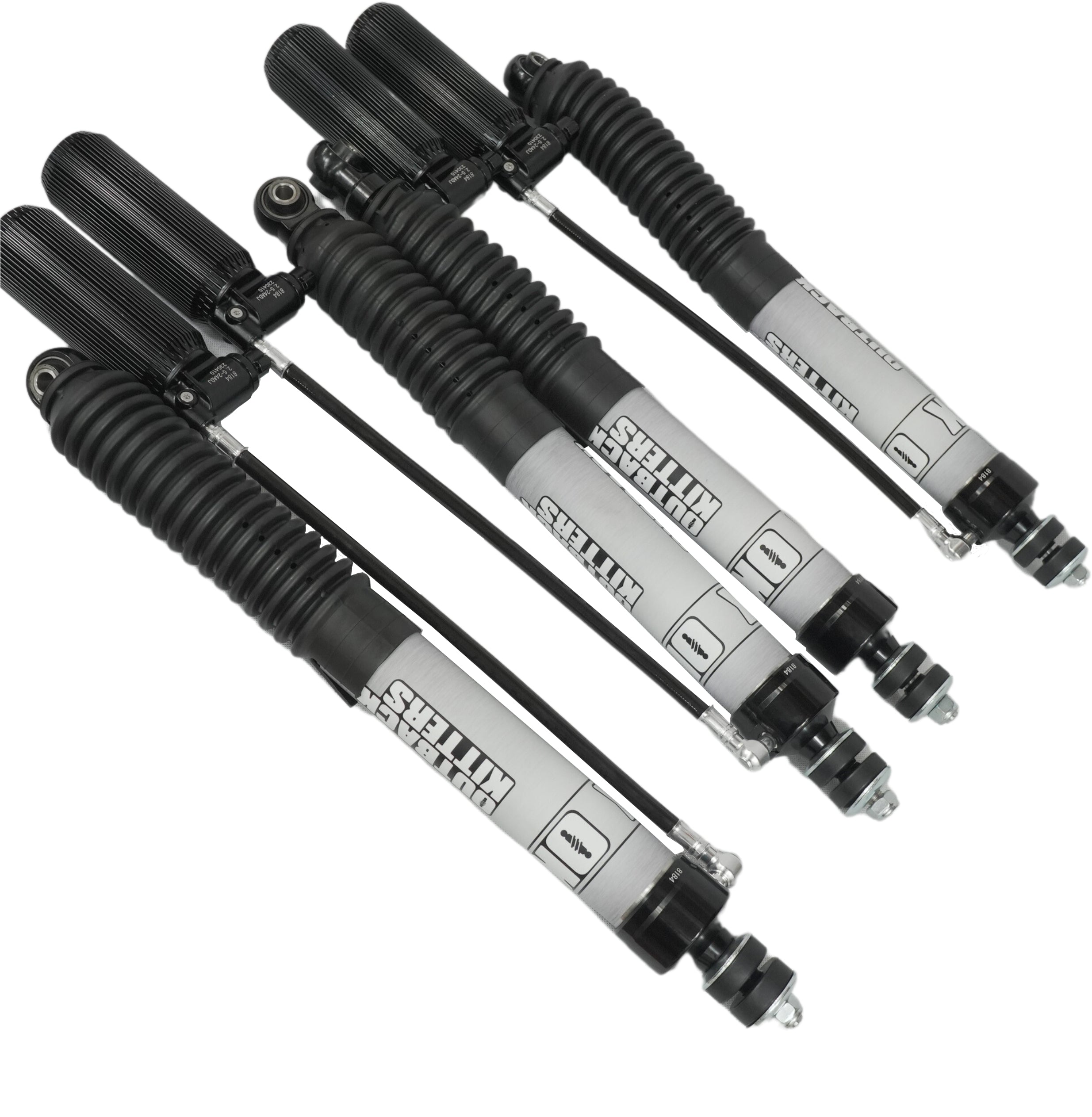 Outback Kitters 2.5" Reservoir Shocks for 2011+ GMC Chev 2500/3500