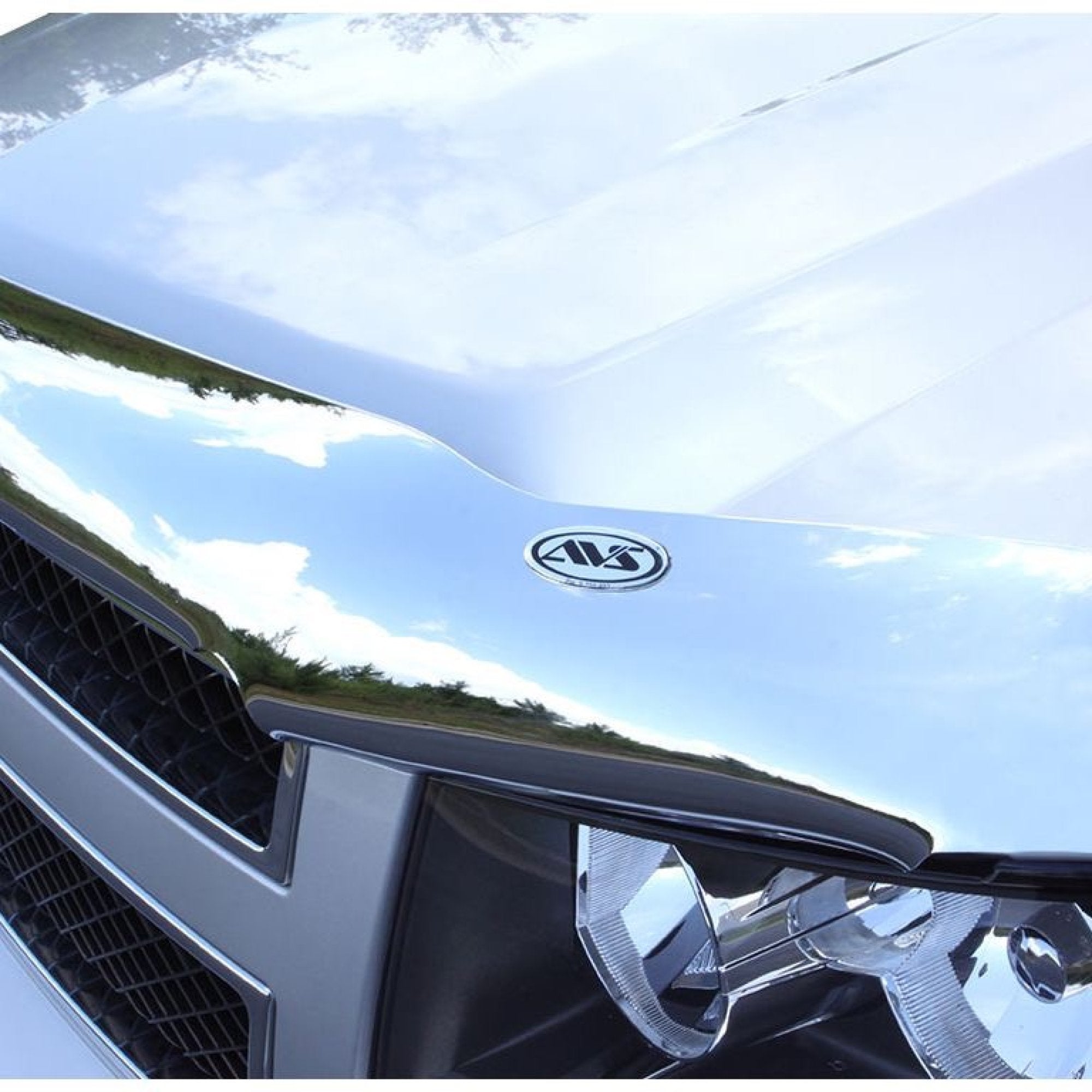 Bonnet Protector/Hood Shield, Chrome suits Ram 1500 DS (13-24) by AVS