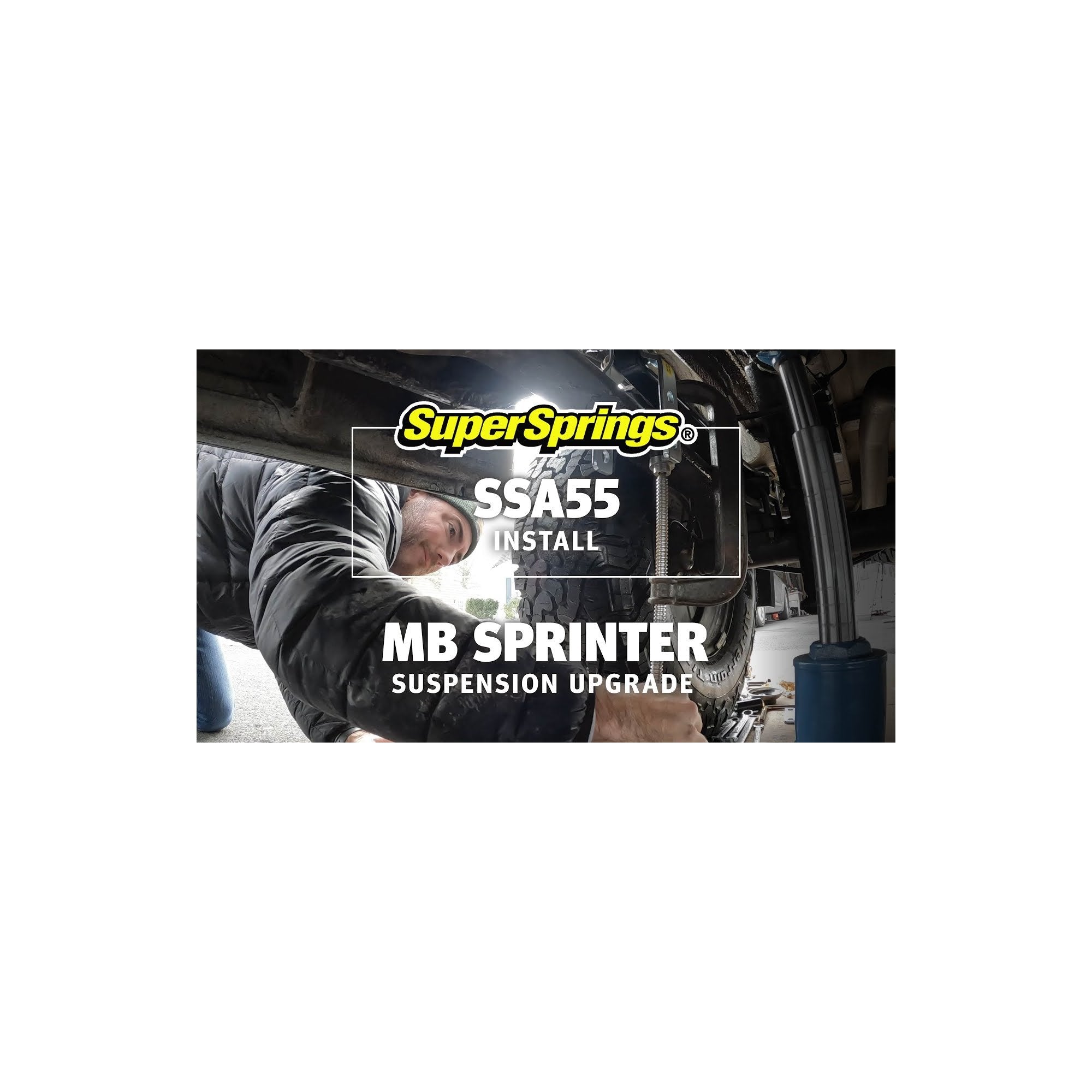 Rear SuperSprings - 860kg by SuperSprings International