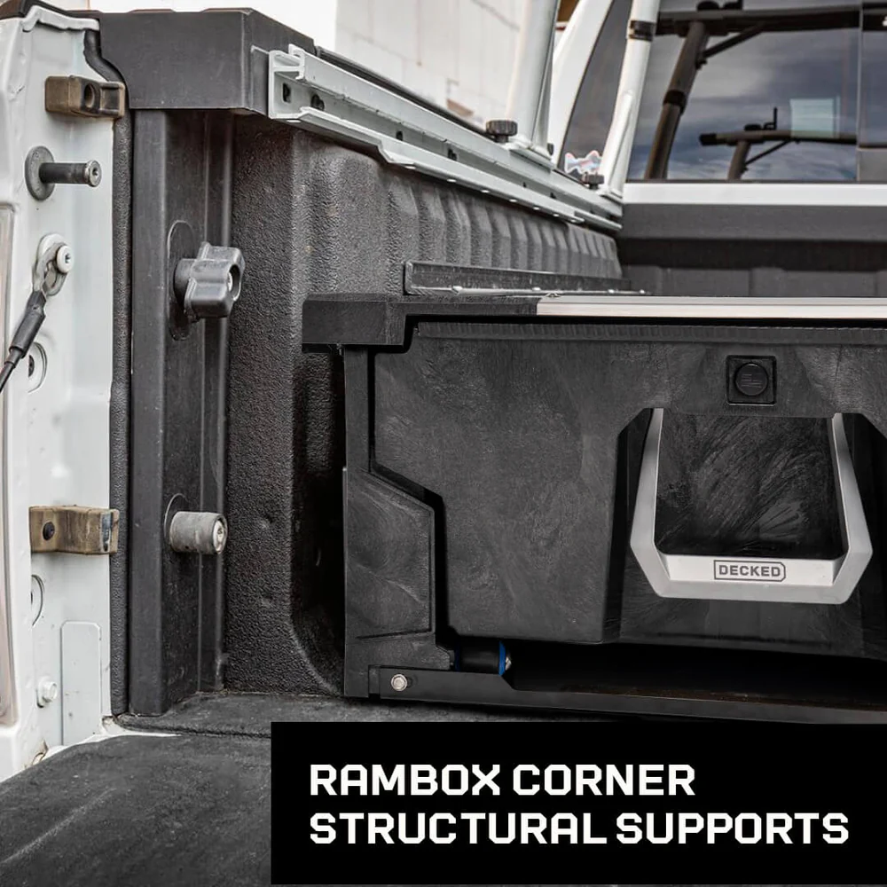 Drawer System + Premium Accessory Pack, RamBox suits Ram 1500 DT (19-26), 1500 DS (13-24) by DECKED