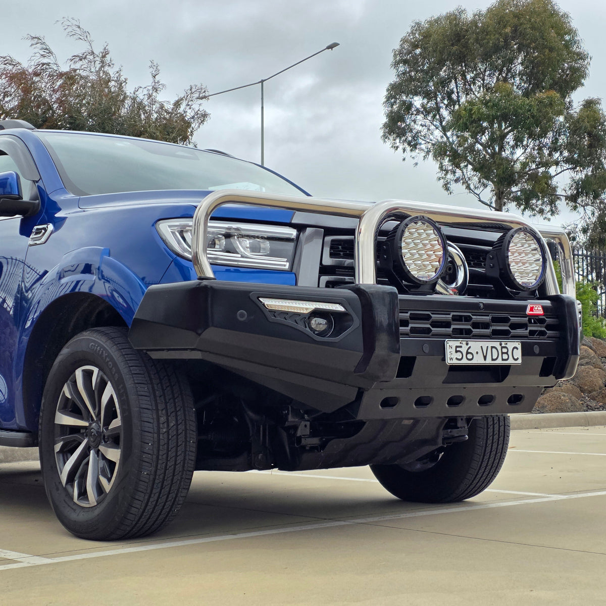 Great Wall Cannon 2025-On Facelift 2025-On 808-01 Phoenix Bull Bar Triple Stainless Loops Package