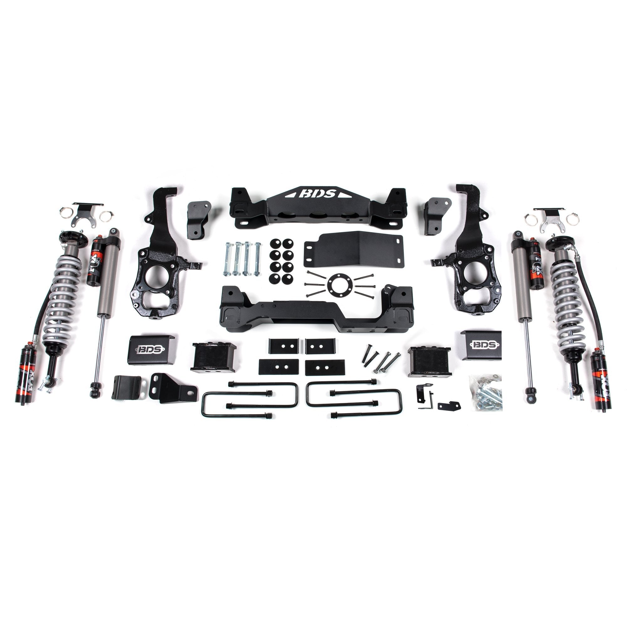 6" Lift Kit with Fox 2.5" Coilover DSC Shocks suits Ford F-150 (21-25) by BDS Suspension