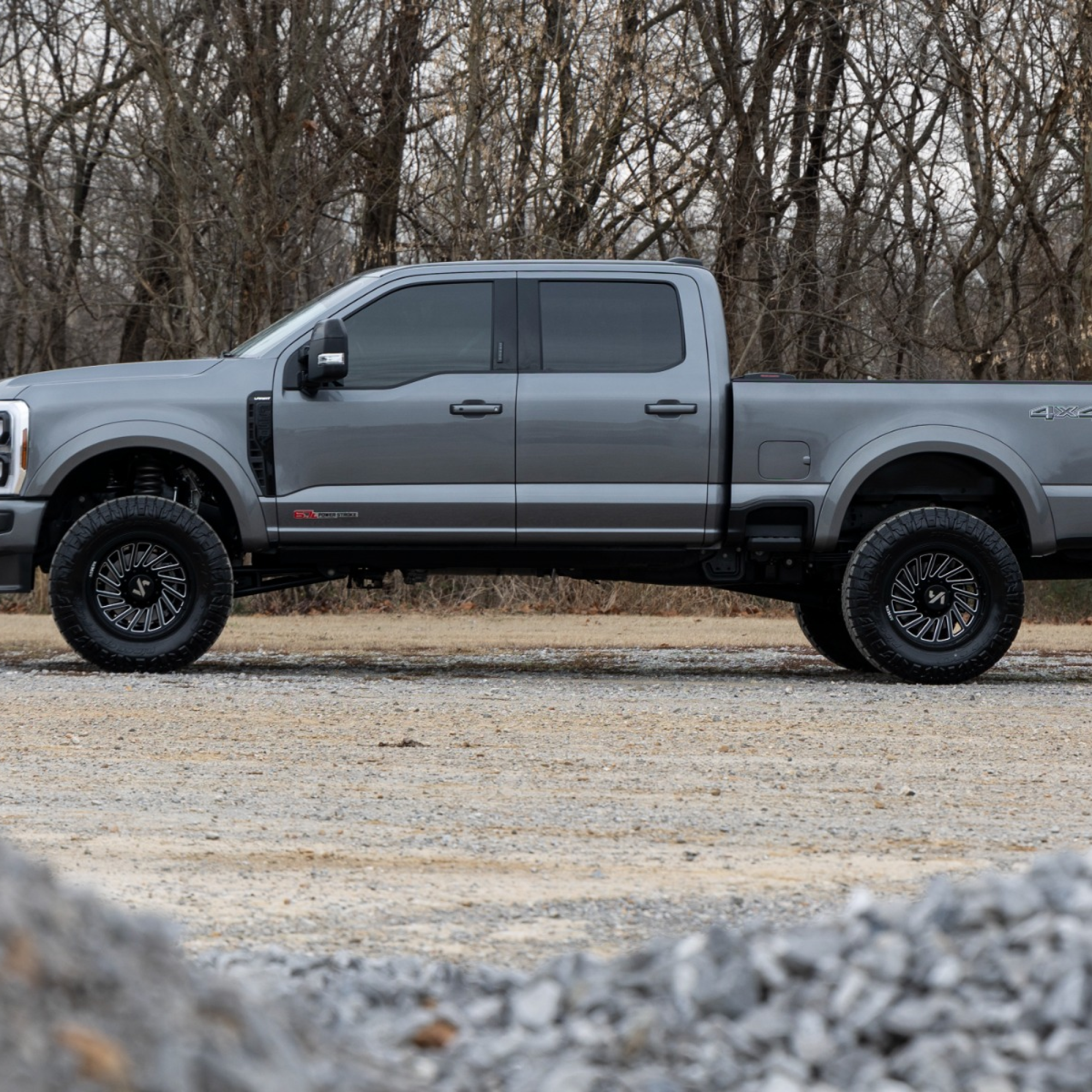 1" Smooth Sport Fender Flares suits Ford F-250 Super Duty (23-26) by Rough Country