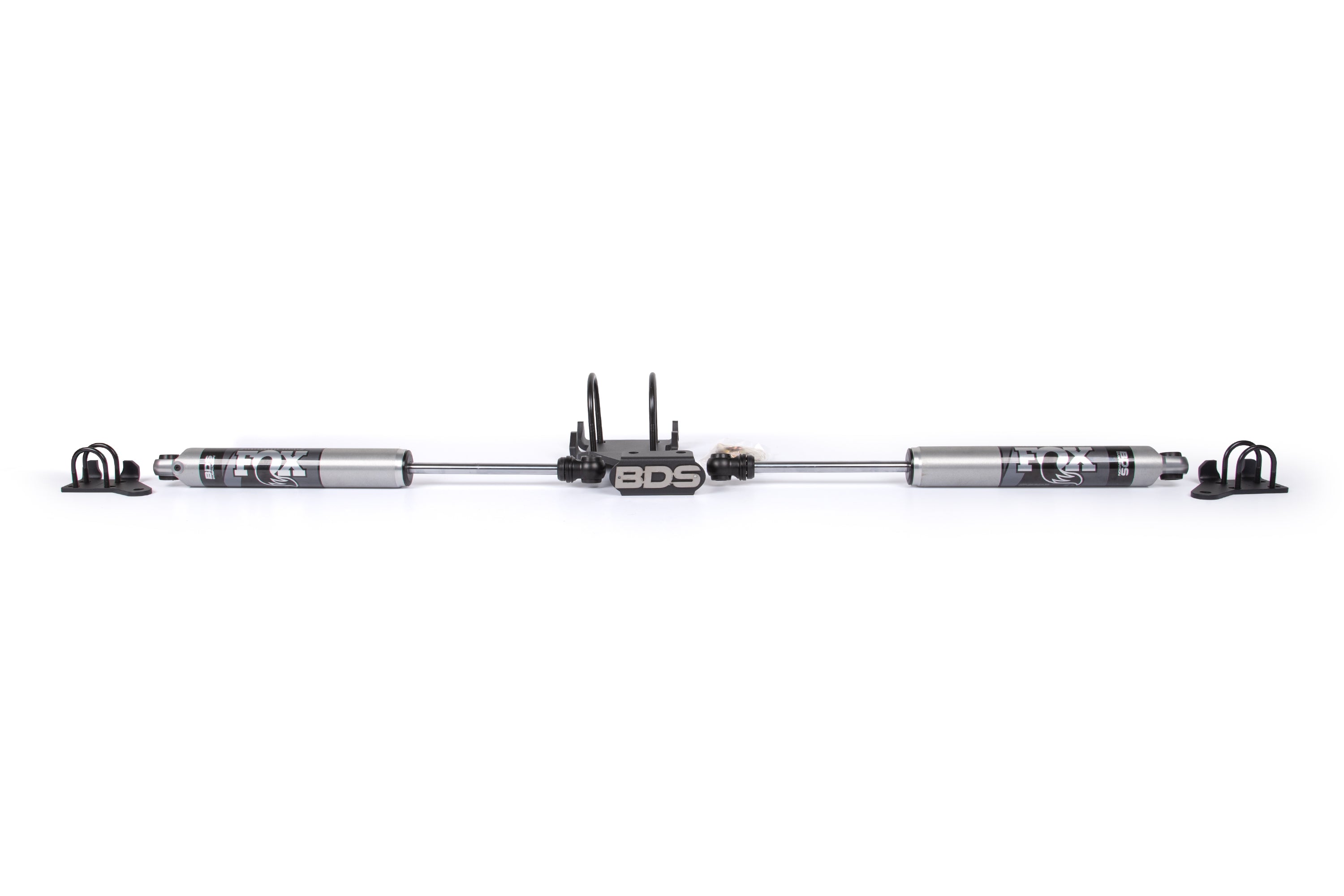 Dual Steering Stabiliser Kit, Suits 2.5-9" Lift suits Ford F-250 Super Duty/F-350 Super Duty (05-26) by BDS Suspension