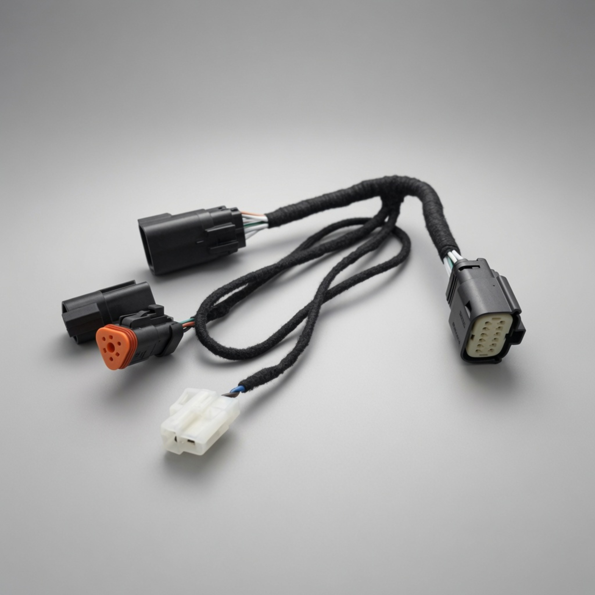 16 Pin Patch Harness, Braided suits Ford F-250 Super Duty/F-350 Super Duty (20-22) by Outback Kitters