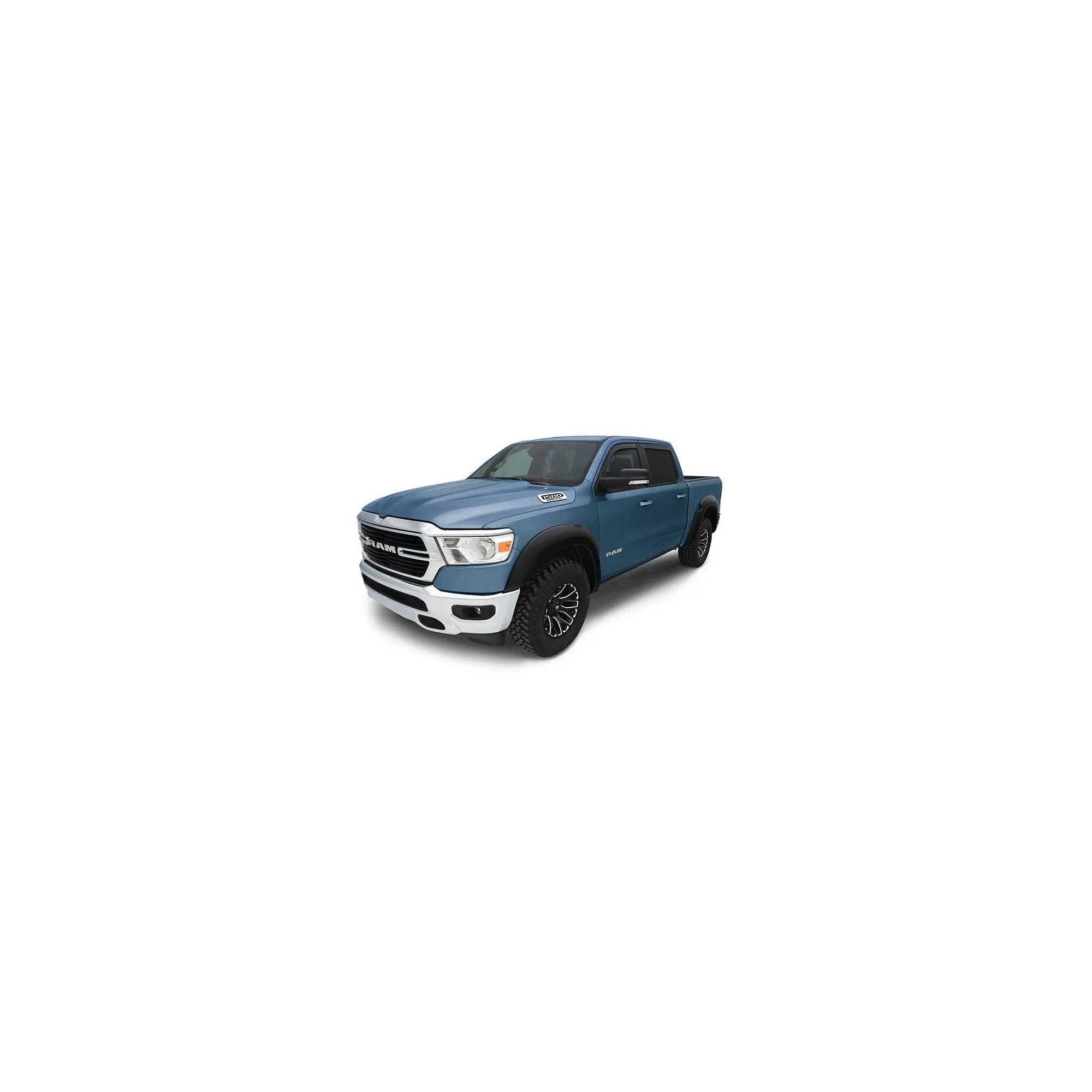 Extend-A-Flender Smooth Fender Flares, Black, Front & Rear suits Ram 1500 DT (19-24) by Husky Liners