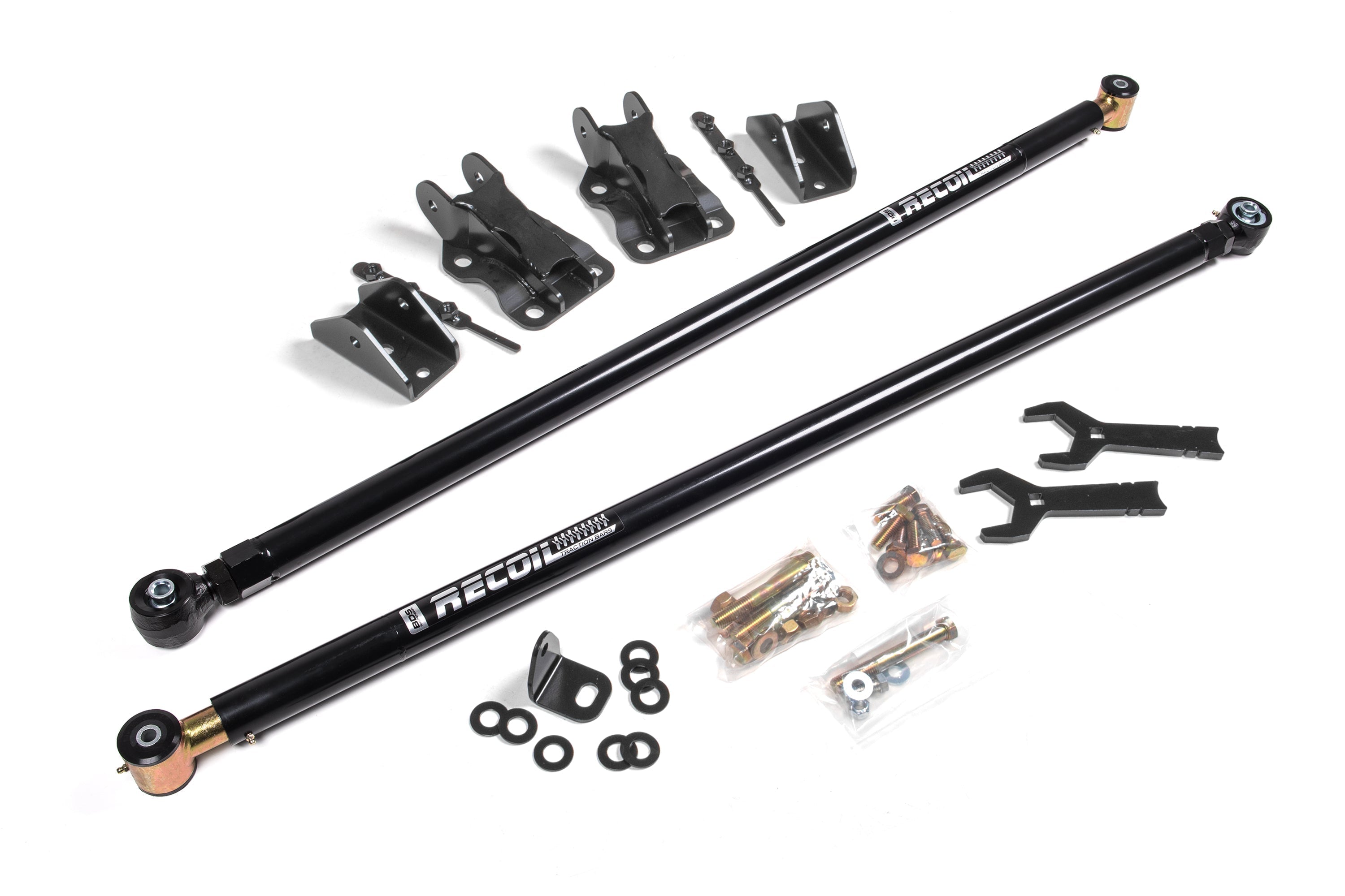 Recoil Traction Bar & Mounting Kit, Suits 3.5-4" Axle suits Ford F-250 Super Duty/F-350 Super Duty (17-25) by BDS Suspension