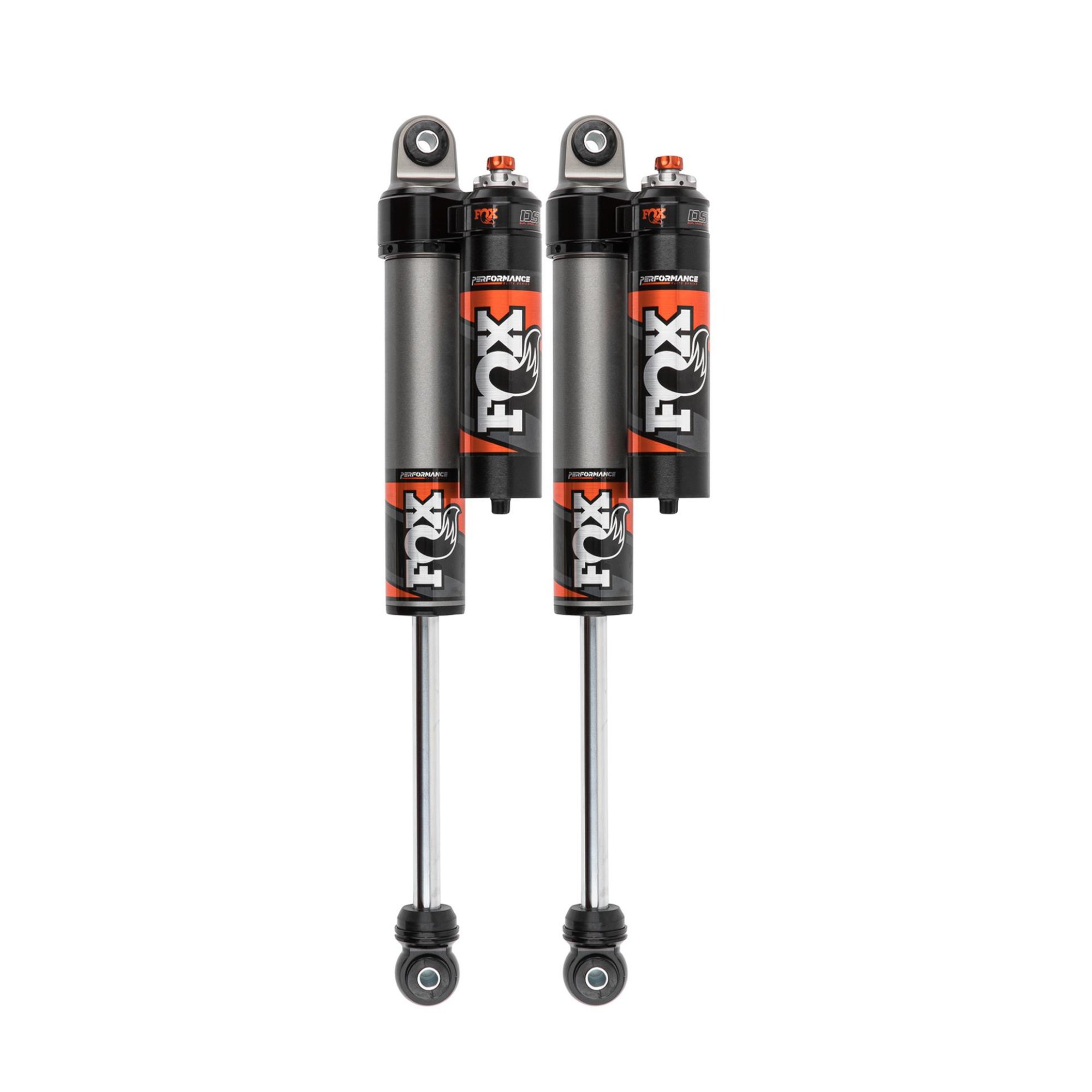 Rear Fox Performance Elite Series, 2.5" Remote Reservoir Shocks, DSC, 0-1" Lift, Suits 0-3" Lift Kits, Set of 2 suits Chev 2500/3500 (11-26) / GMC 2500/3500 (11-26) by BDS Suspension