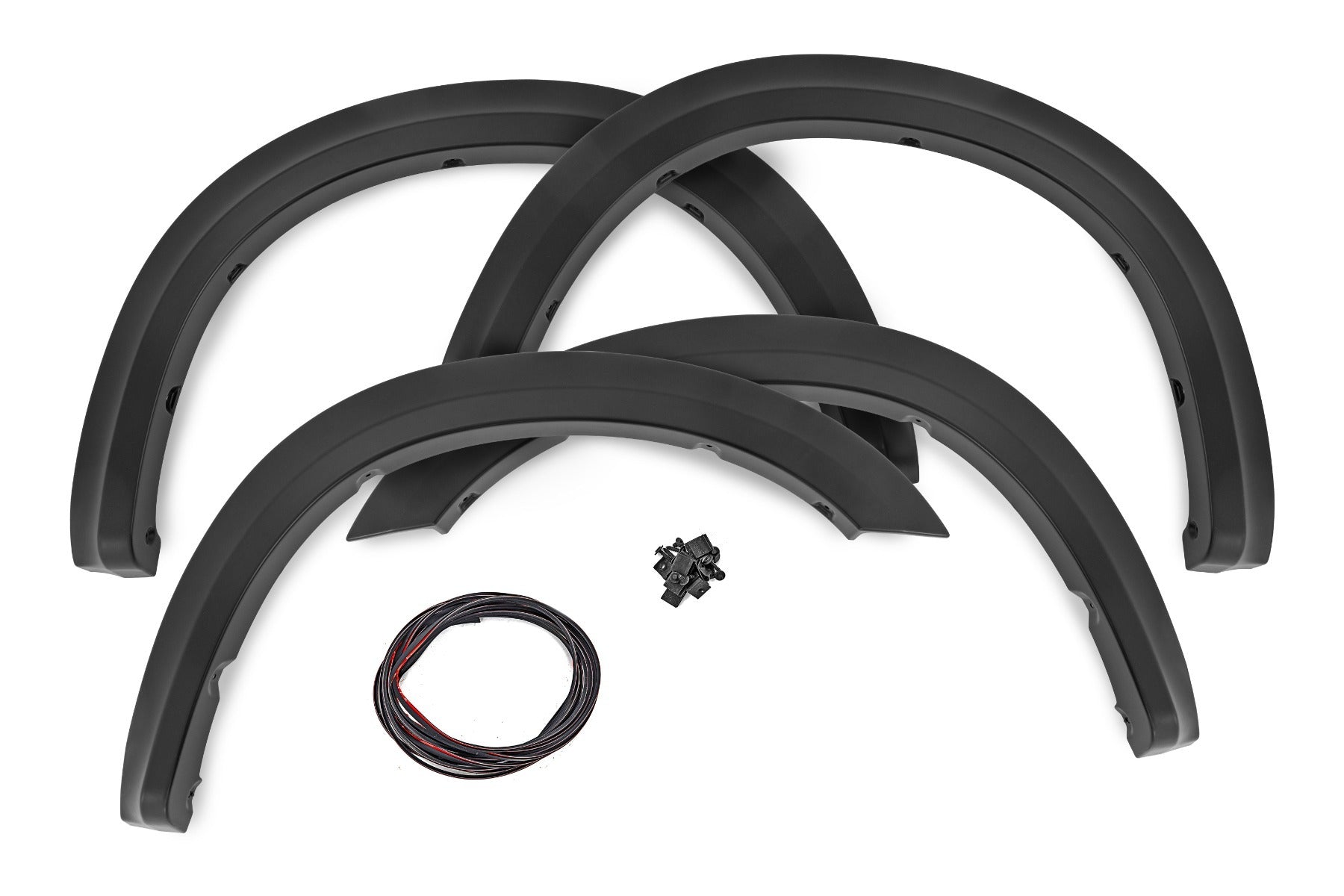 1" Smooth Fender Flares suits Ram 2500/3500 (19-26) by Rough Country