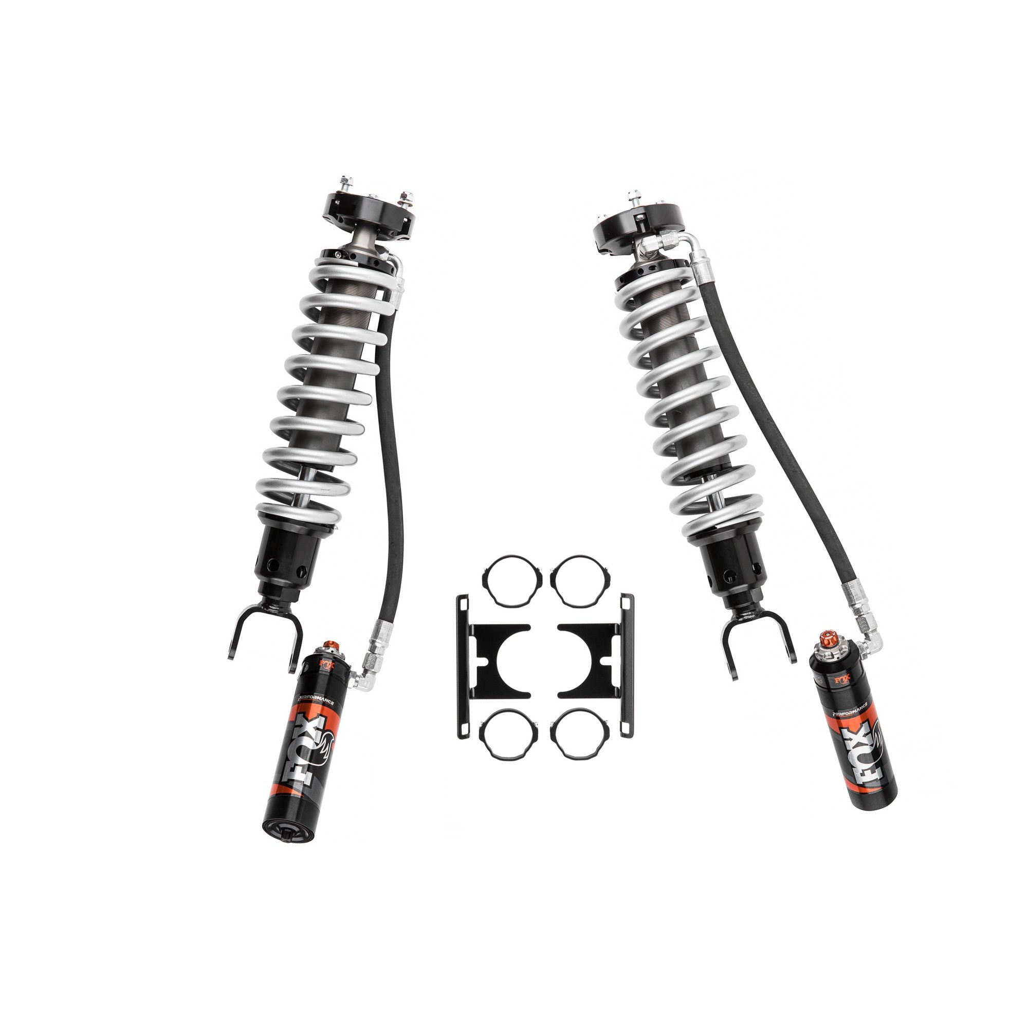 Front Fox Performance Elite Series 2.5" Coilover Remote Reservoir DSC Shocks, Suits 2-3" Lift, Set of 2 suits Ram 1500 DT (19-26) by BDS Suspension