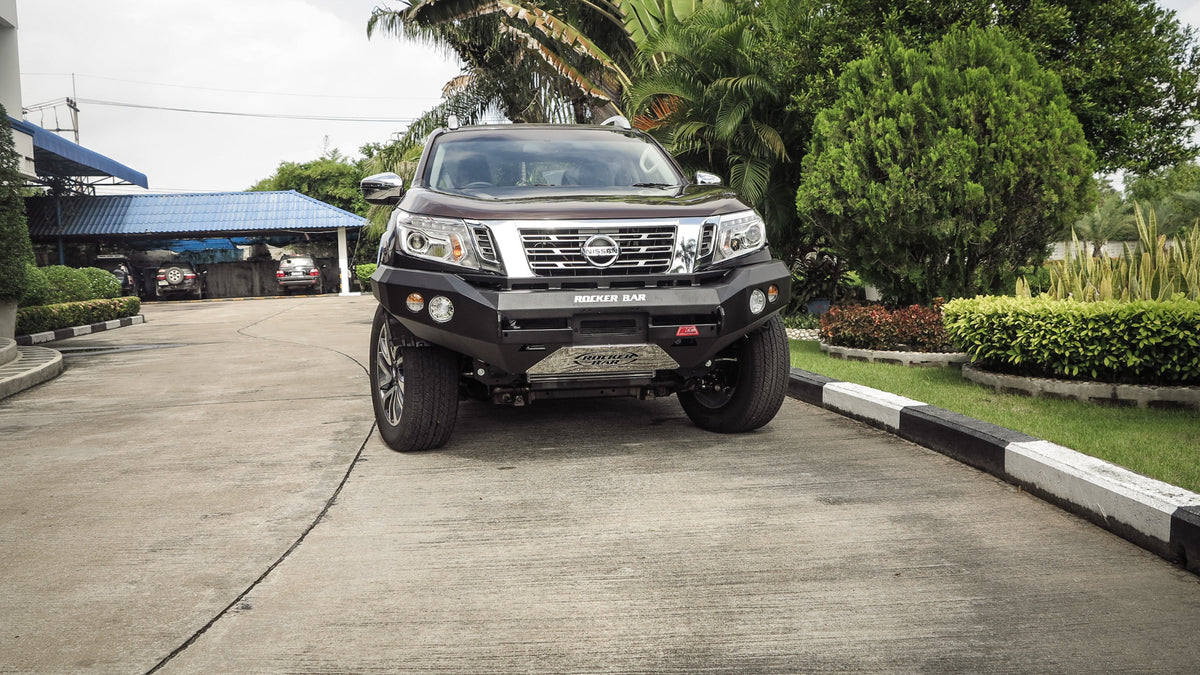 Navara NP300 2015-2020 078-01SQ Rocker Bull Bar No Loop Package - SKU MCC-03013-7801SQ