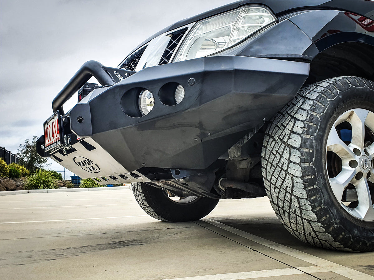 Navara D40 2011-2015 078-01SQL Rocker Bull Bar Single Low Loop Package - SKU MCC-03007-7801SQL
