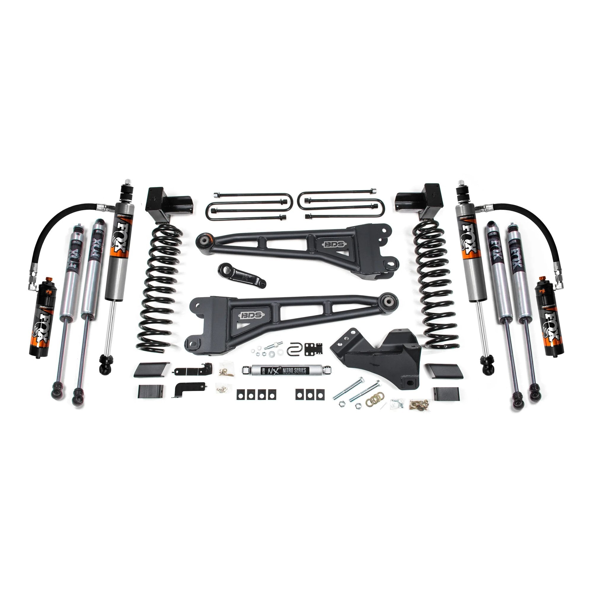 5" Lift Kit with Fox 2.5" PE DSC Coilover Shocks suits Ford F-250 Super Duty/F-350 Super Duty (23-25) by BDS Suspension