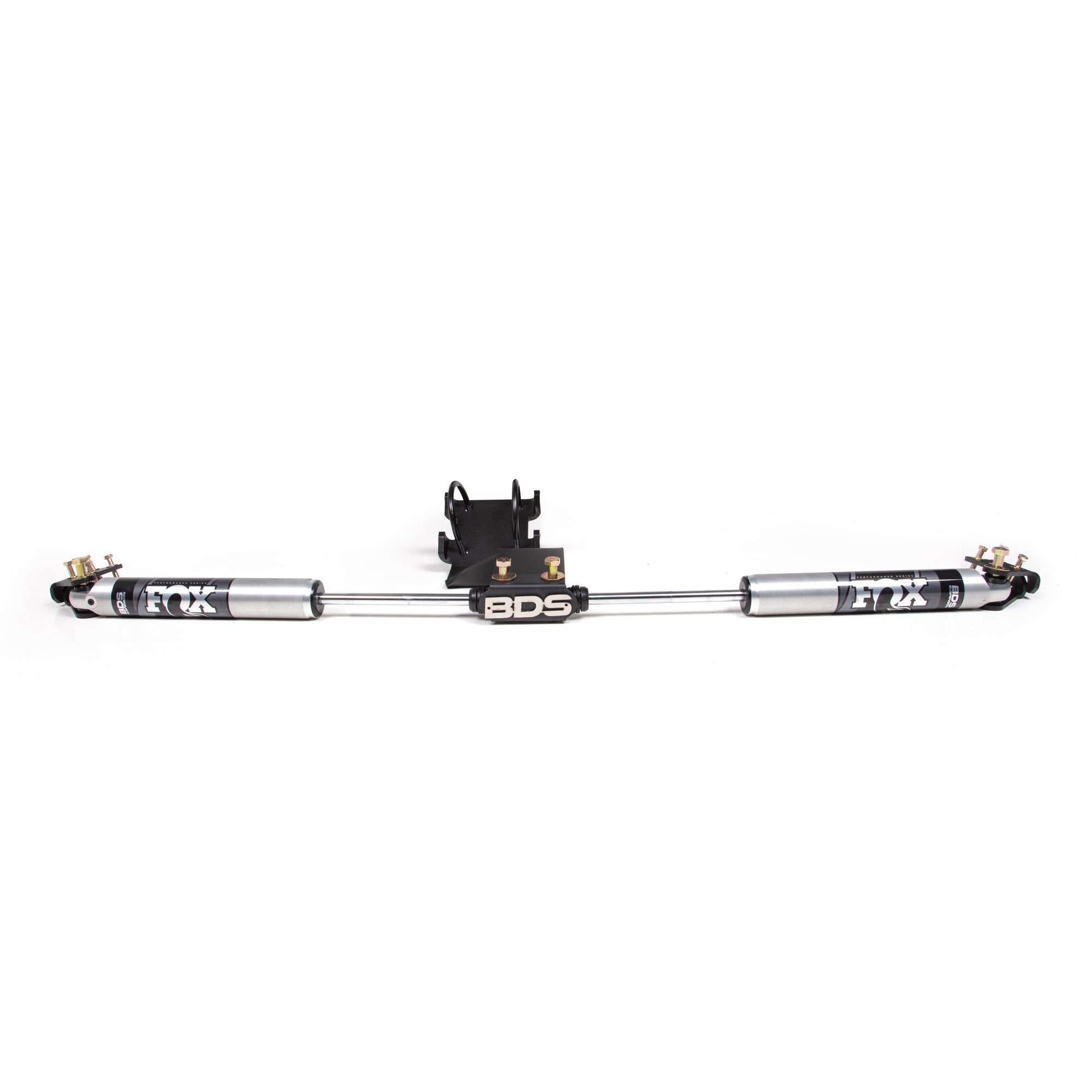 Dual Steering Stabilizer Kit with Fox 2.0" Performance Shocks by BDS Suspension