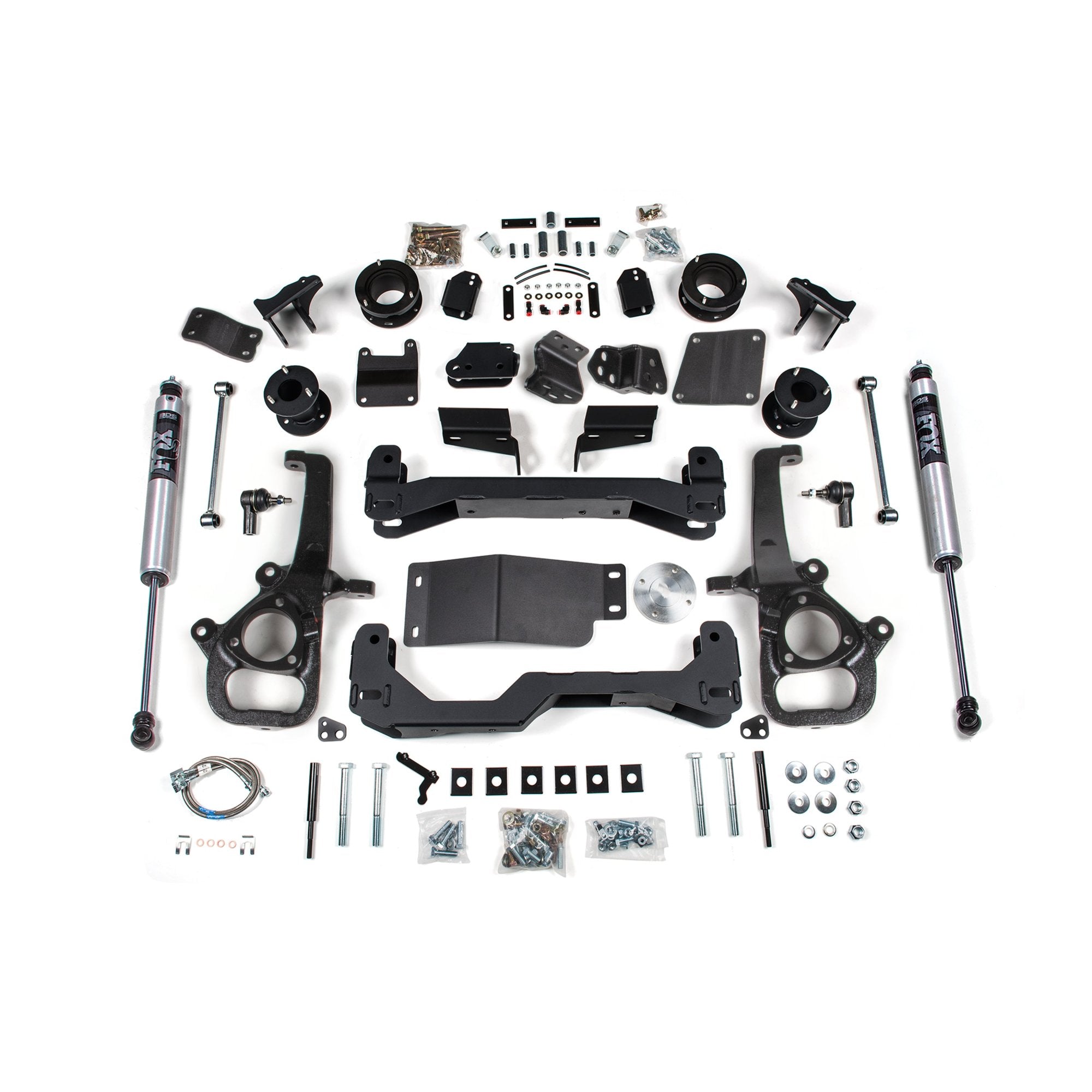 4" Air Ride Lift Kit, with Rear Fox 2.0" Shocks (Large Bore) suits Ram 1500 DT (2025+) by BDS Suspension