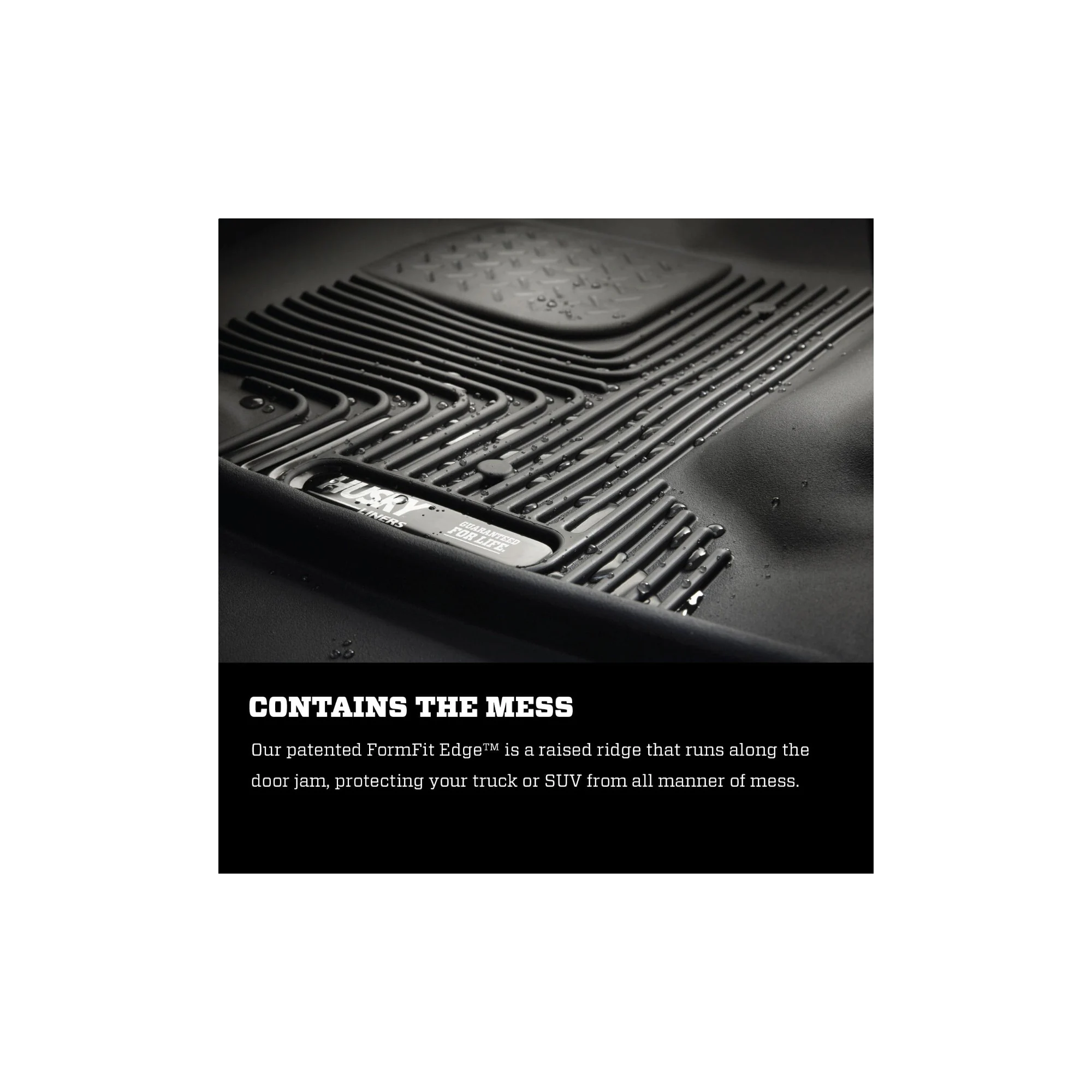Husky Liners 2018-2020 Ford F-150 Raptor Mud Guards, Rear