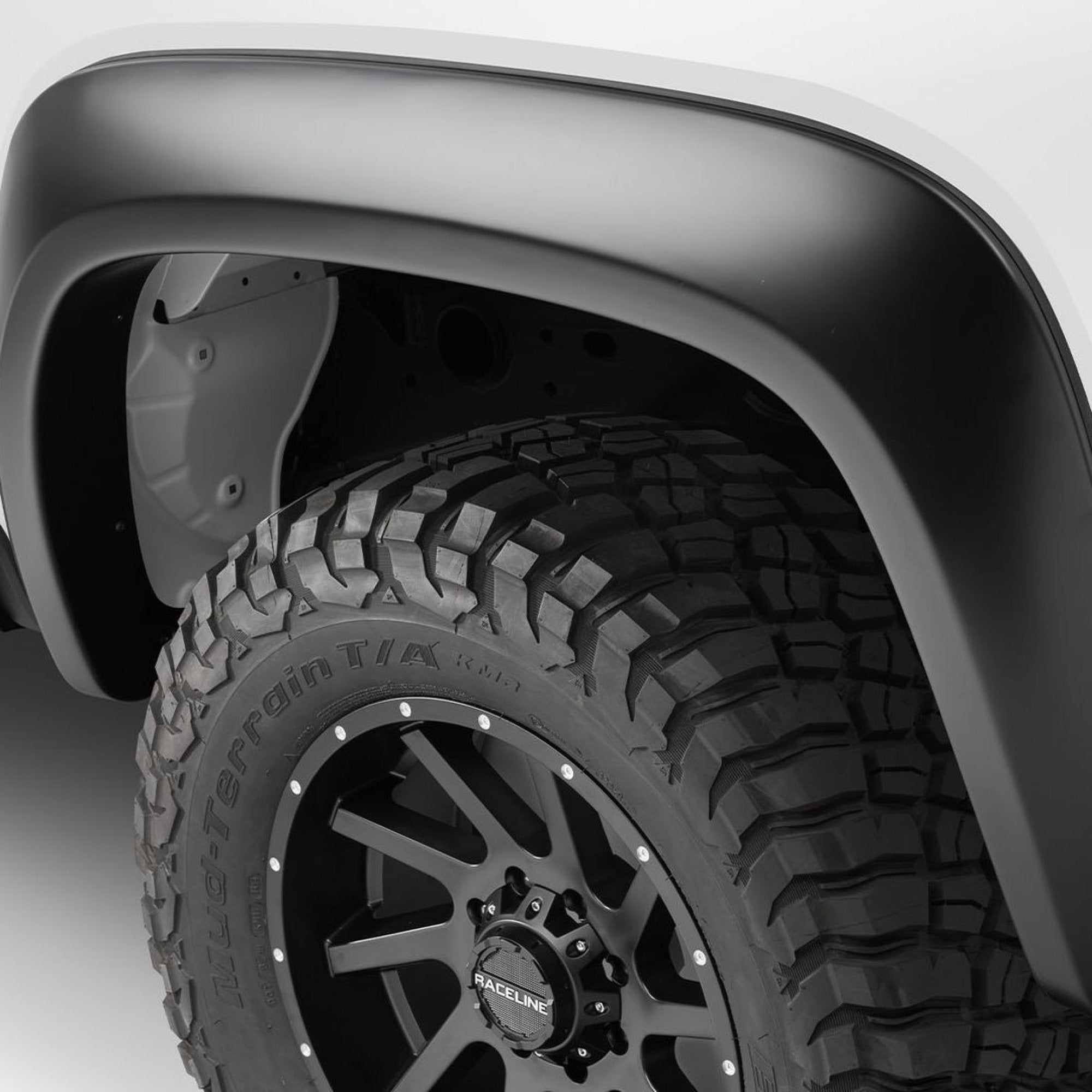 Extend-A-Flender Smooth Fender Flares, Black, Front & Rear suits Chev 2500 (20-26), 3500 (20-25) by Husky Liners