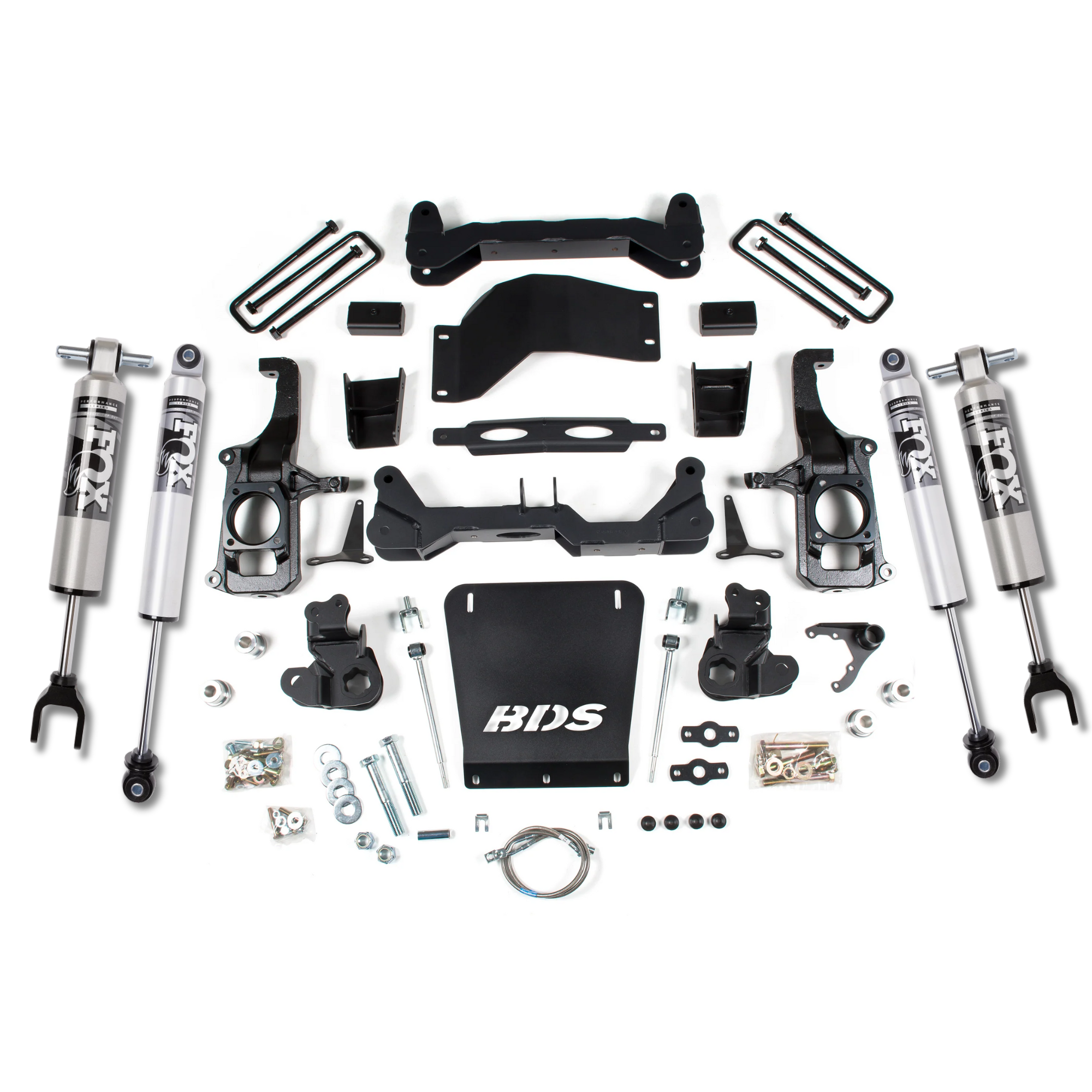 4.5" Lift Kit with Fox 2.5" HTO Shocks suits Chev/GMC 2500/3500 (2011-2019) by BDS Suspension
