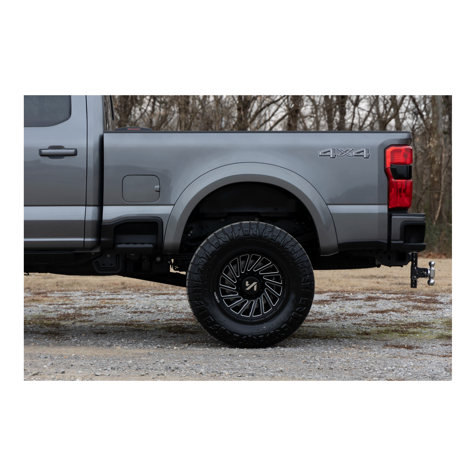 1" Smooth Sport Fender Flares suits Ford F-250 Super Duty (23-26) by Rough Country
