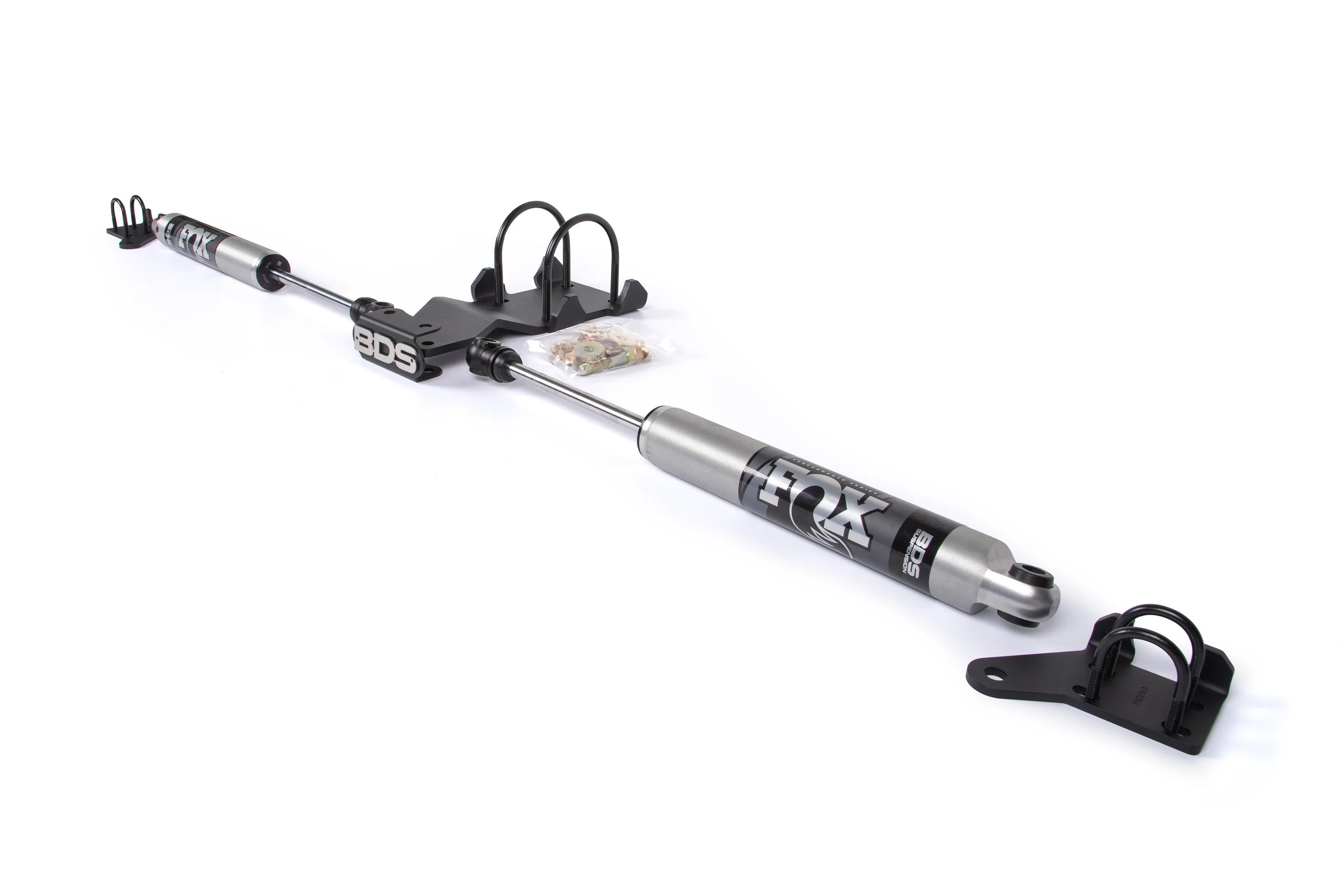 Dual Steering Stabiliser Kit, Suits 2.5-9" Lift suits Ford F-250 Super Duty/F-350 Super Duty (05-26) by BDS Suspension