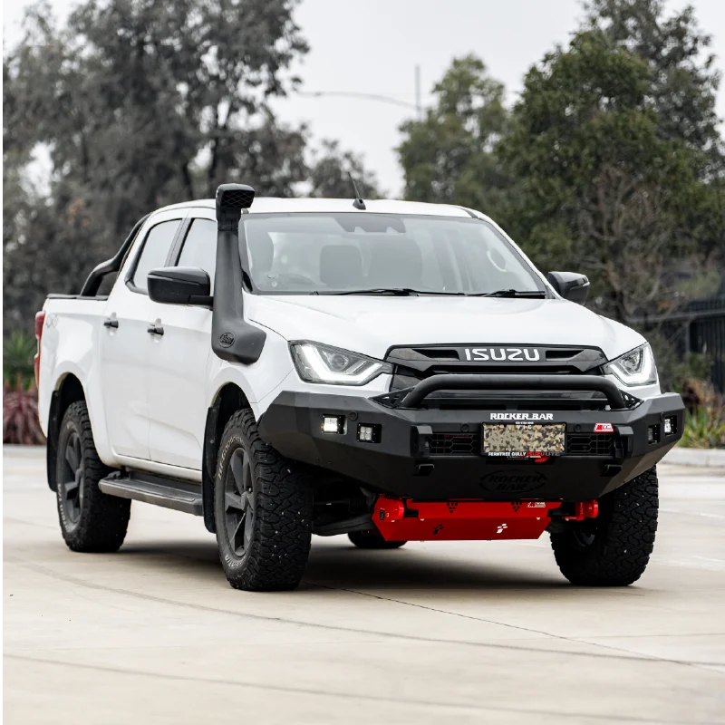 Dmax RG 2020-2024 078-01SQL Rocker Bull Bar Single Low Loop Package - SKU MCC-08007-7801SQL