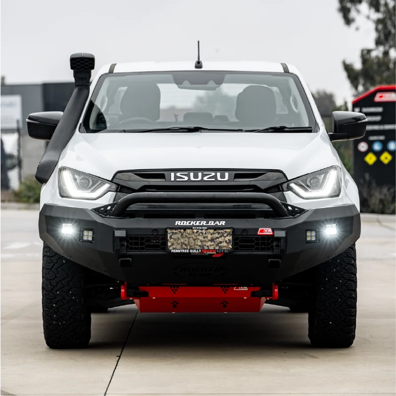 Dmax RG 2020-2024 078-01SQL Rocker Bull Bar Single Low Loop Package - SKU MCC-08007-7801SQL
