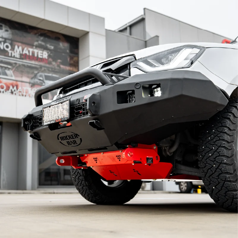 Dmax RG 2020-2024 078-01SQL Rocker Bull Bar Single Low Loop Package - SKU MCC-08007-7801SQL