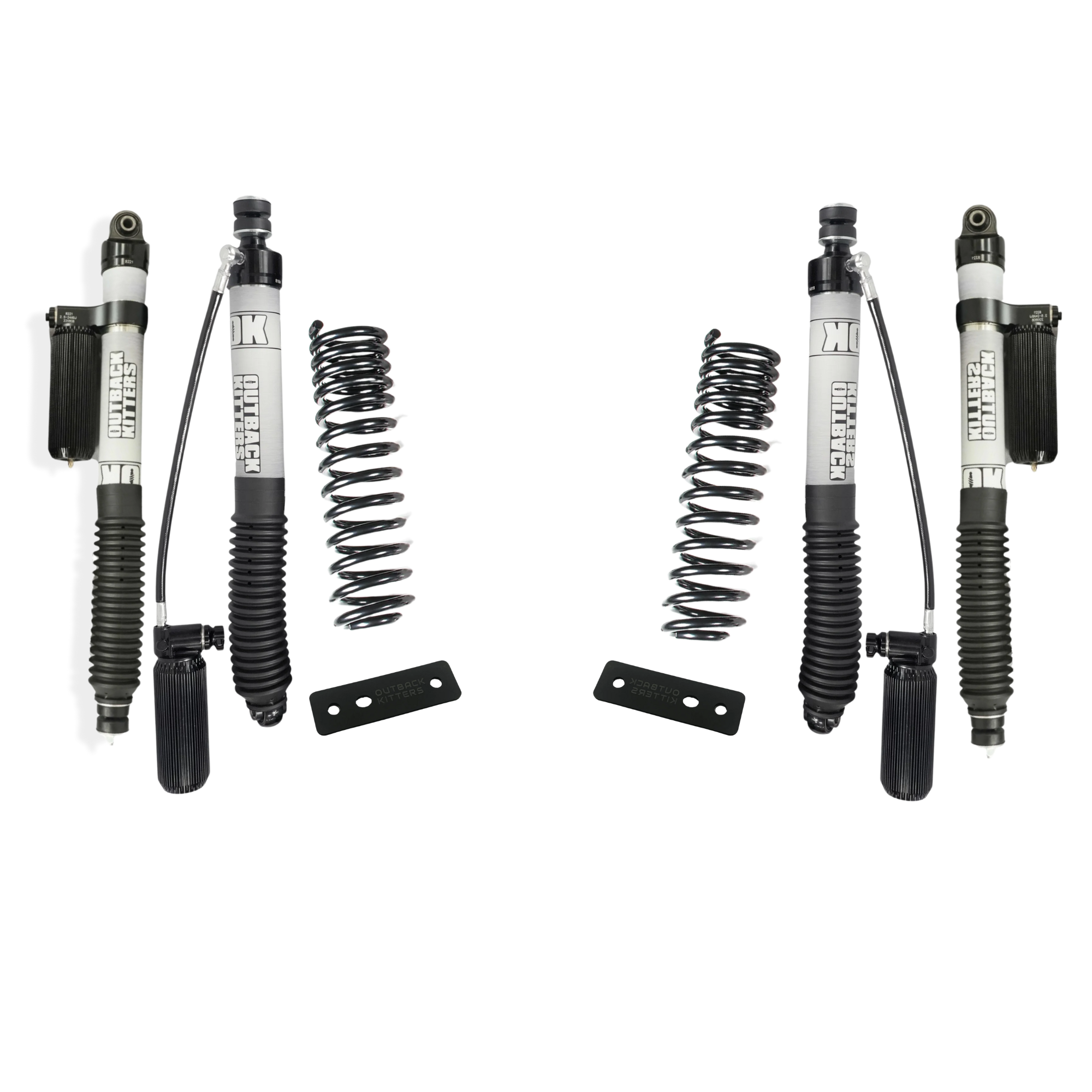 2" Levelling Kit with OK 2.5" Shocks suits Ram 3500 (13-26) by Outback Kitters