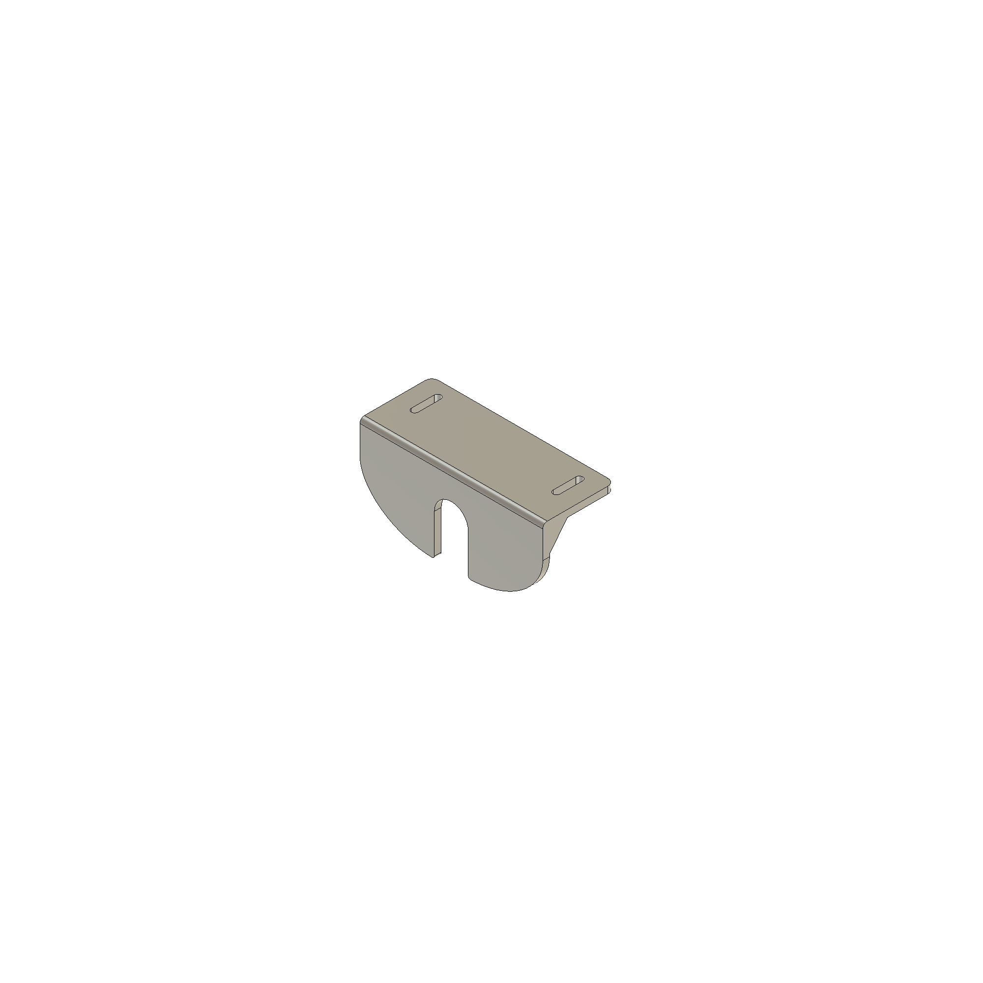 Pre Runner Bar OEM Front Camera Relocation Bracket (Flat Base) by Outback Kitters