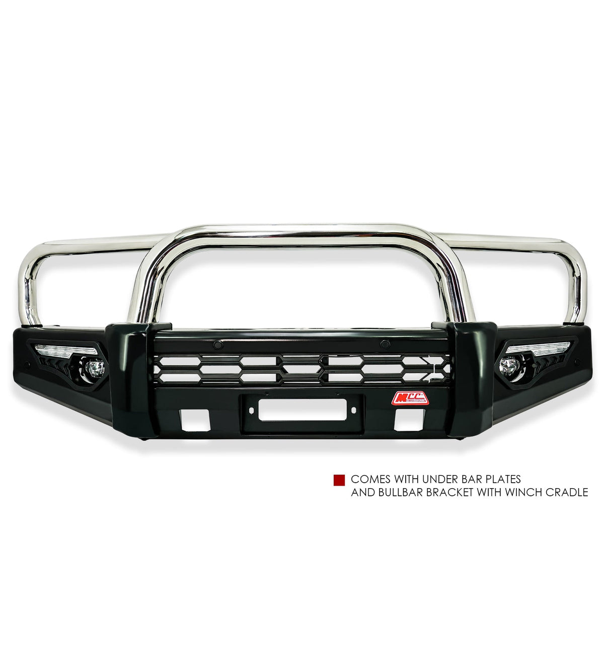 Dmax RG 2020-2024 808-01 Phoenix Bull Bar Triple Stainless Loops Package - SKU MCC-08007-801