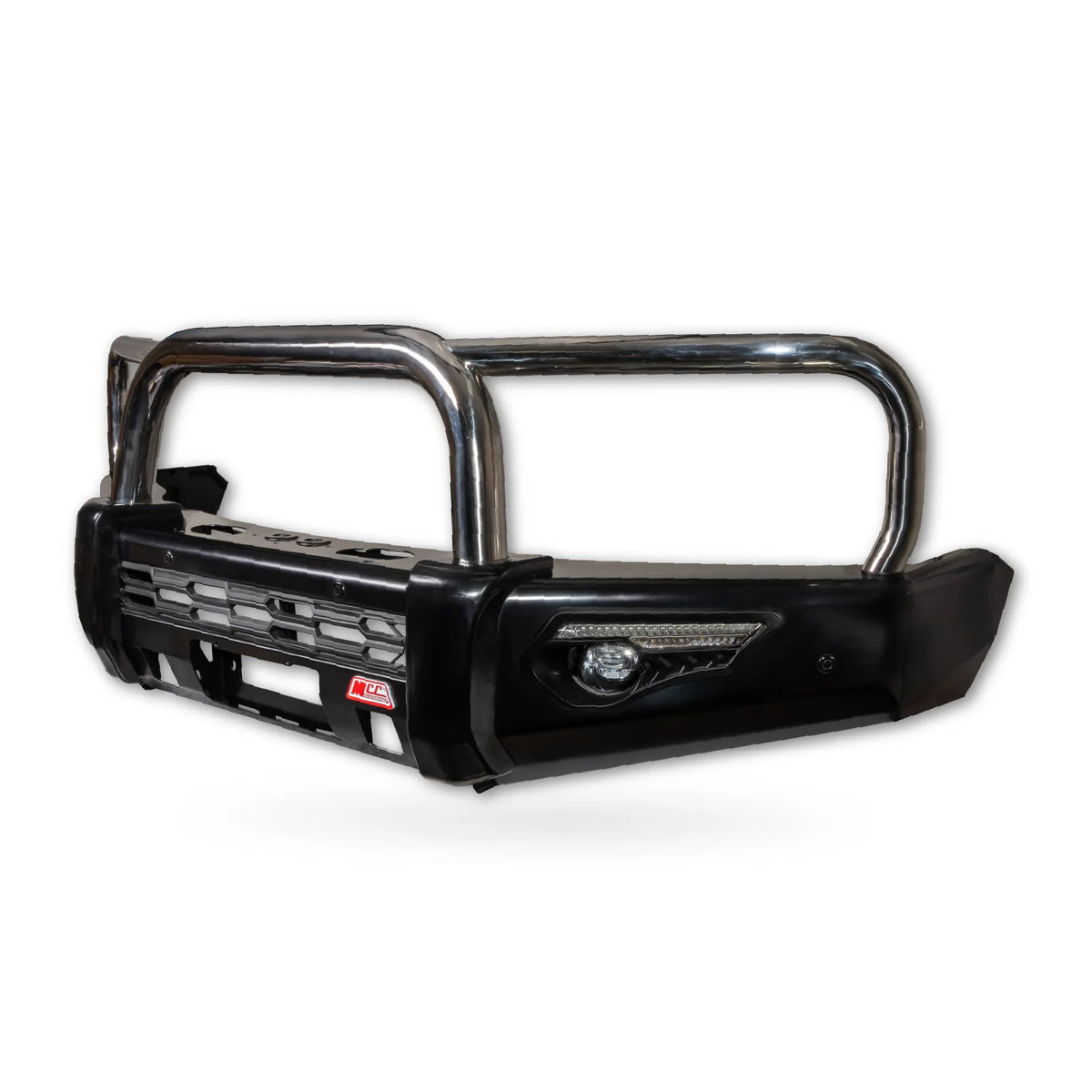 Hilux GGN25R 2005-2011 808-01 Phoenix Bull Bar Triple Stainless Loops Package - SKU MCC-01002-801