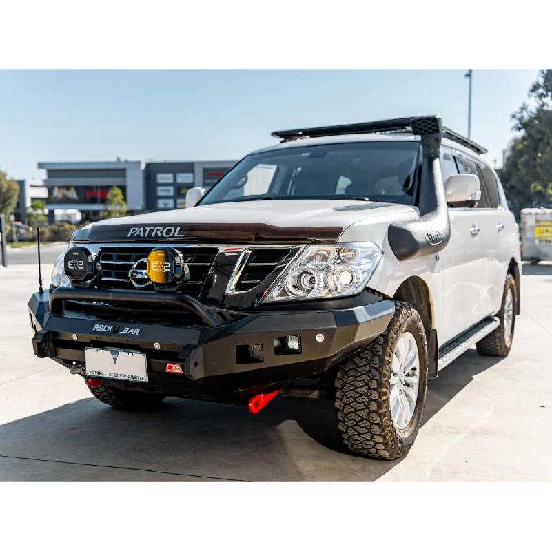 Patrol Y62 Series 1-4 2012-2018 078-01SQL Rocker Bull Bar Single Low Loop Package - SKU MCC-03005-7801SQL