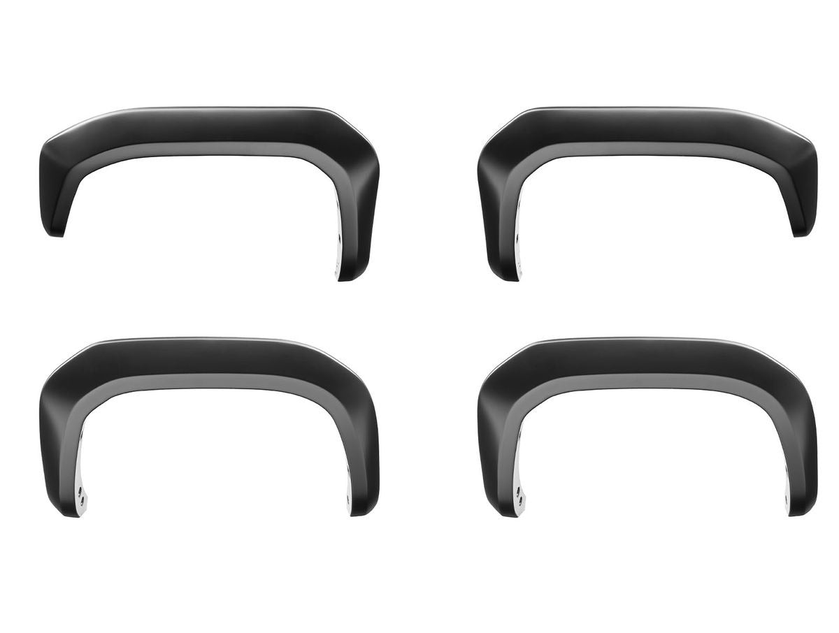 2" Smooth Fender Flares, Black, Front & Rear suits Ram 1500 DS (13-24) by Husky Liners