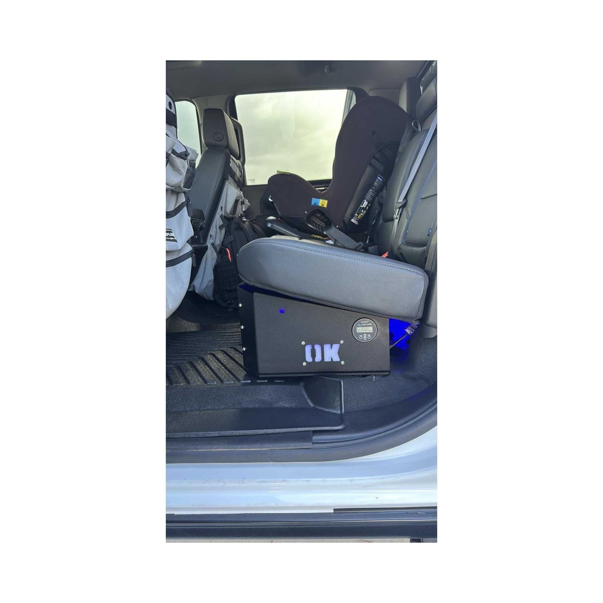 Under Seat Battery Box suits Chev 1500 (19-26), 2500 (20-26) by Outback Kitters