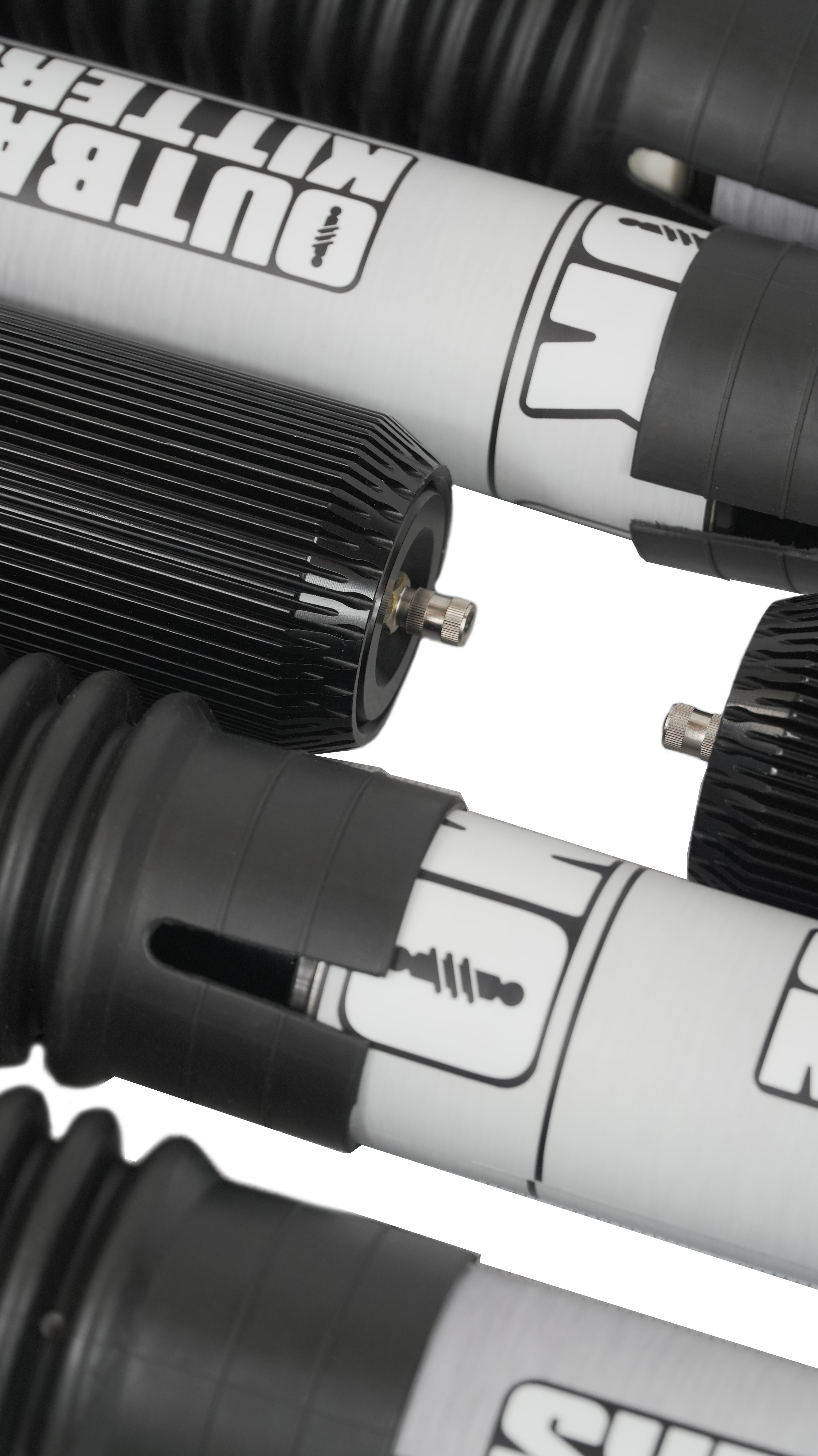 Outback Kitters 2.5" Reservoir Shocks for Ram 2500 (2013+)