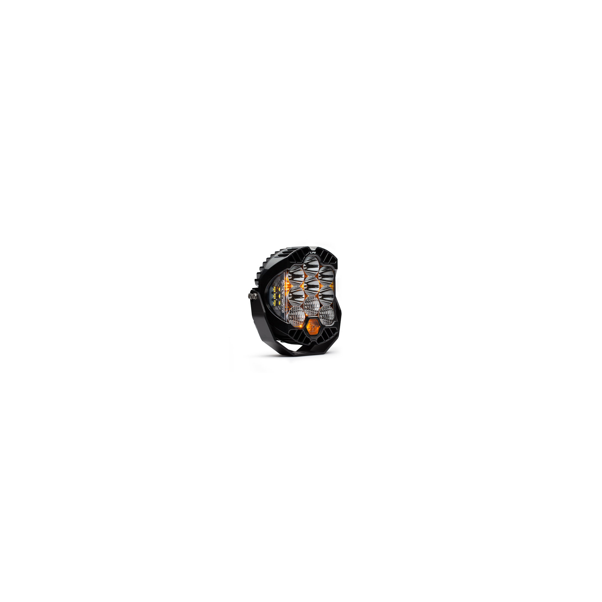 LP9 Pro, LED, Pattern: Driving/Combo, Lens Colour: Clear, Back Light: Amber by Baja Designs