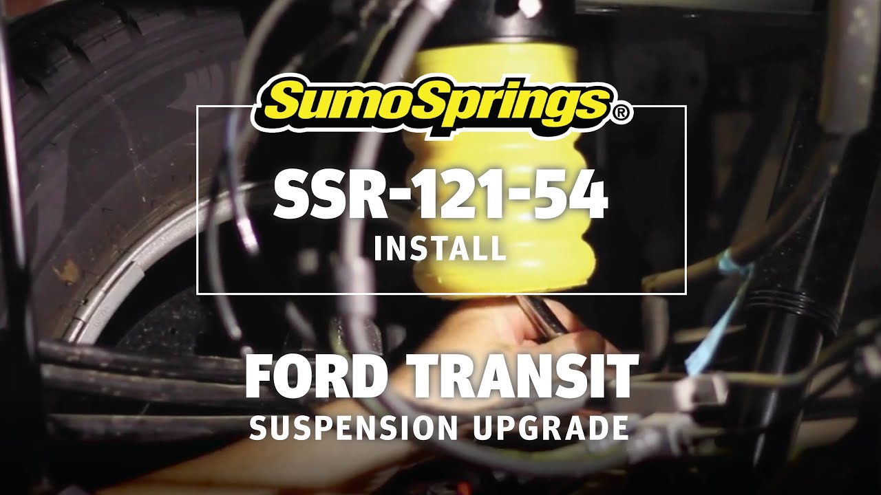 Rear SumoSprings - 450kg - Dark Blue suits Ford Transit 4x2 (2015+), Ford Transit 4x4 (2020+) by SuperSprings International