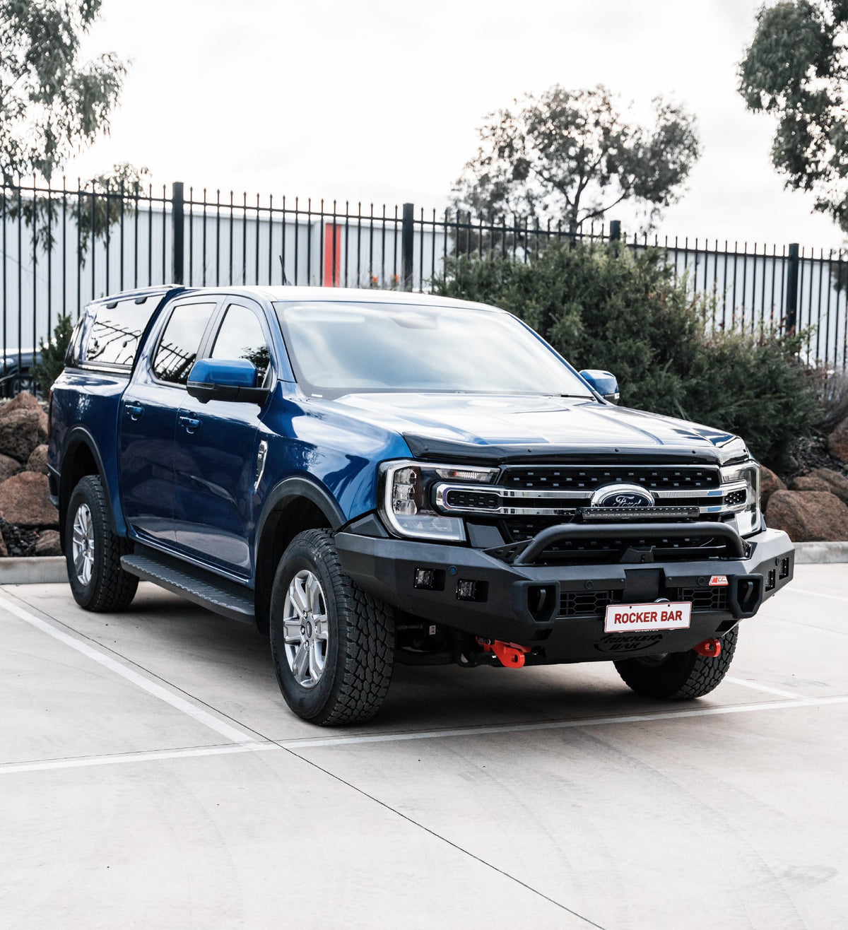 Next-Gen Ranger/Everest 2022-On - 078-01SQL Rocker Bull Bar Single Low Loop Package - SKU MCC-05010-7801SQL