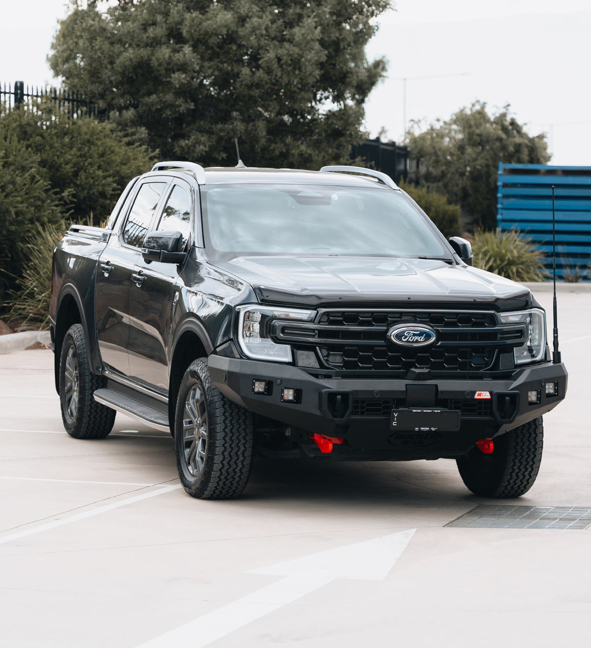 Next-Gen Ranger/Everest 2022-On - 078-01SQ Rocker Bull Bar No Loop Package - SKU MCC-05010-7801SQ