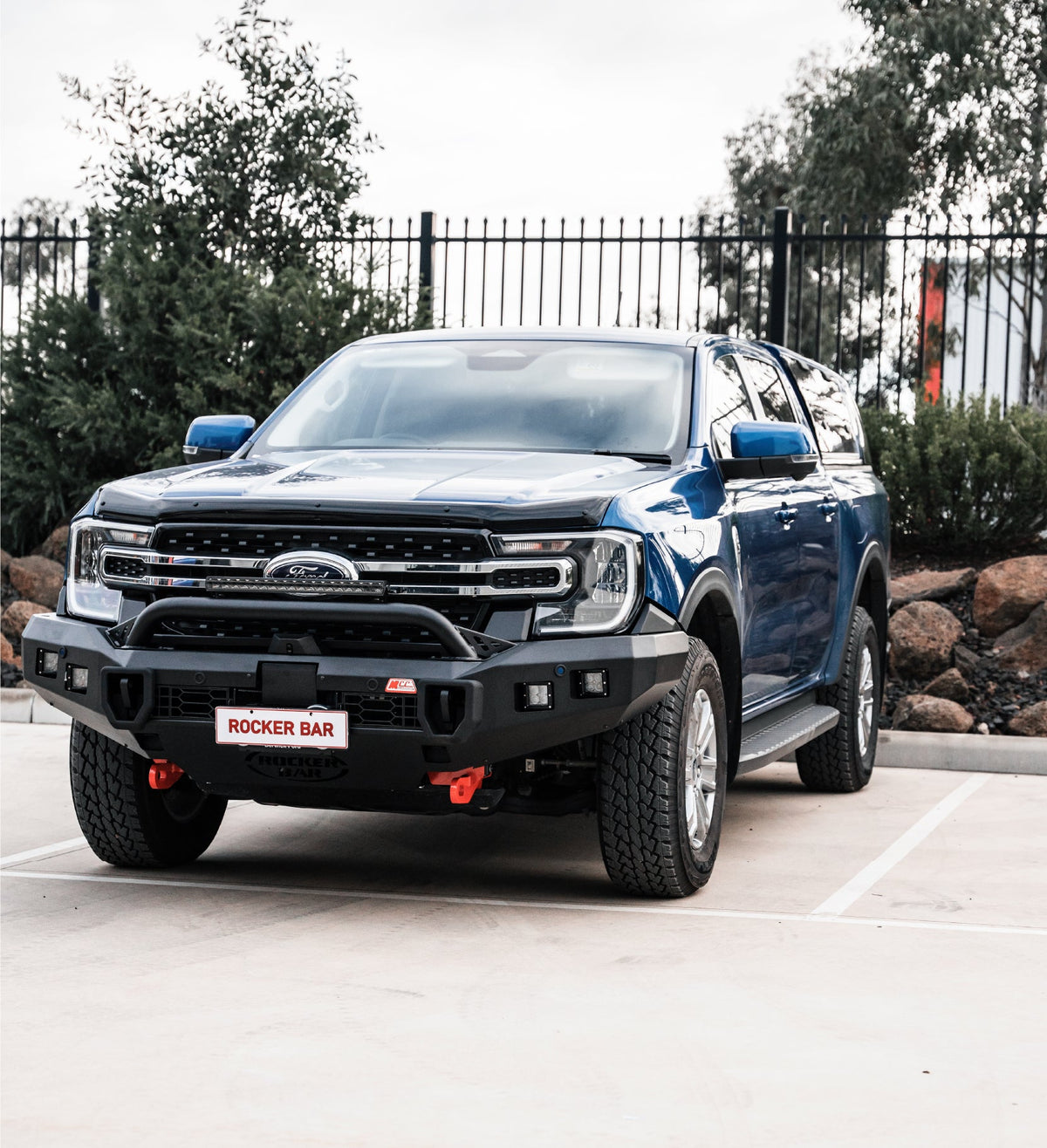 Next-Gen Ranger/Everest 2022-On - 078-01SQL Rocker Bull Bar Single Low Loop Package - SKU MCC-05010-7801SQL