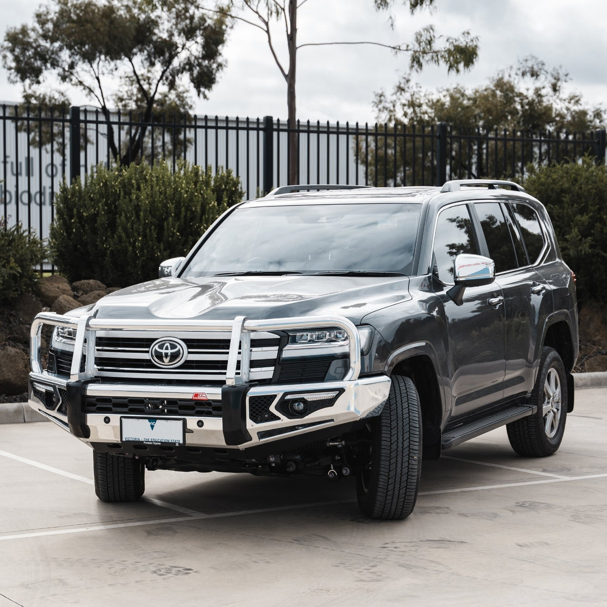 Land Cruiser 300 Series 2022-On - 808-02A Alloy Phoenix Bull Bar A-Frame Package - SKU MCC-01023-802AW