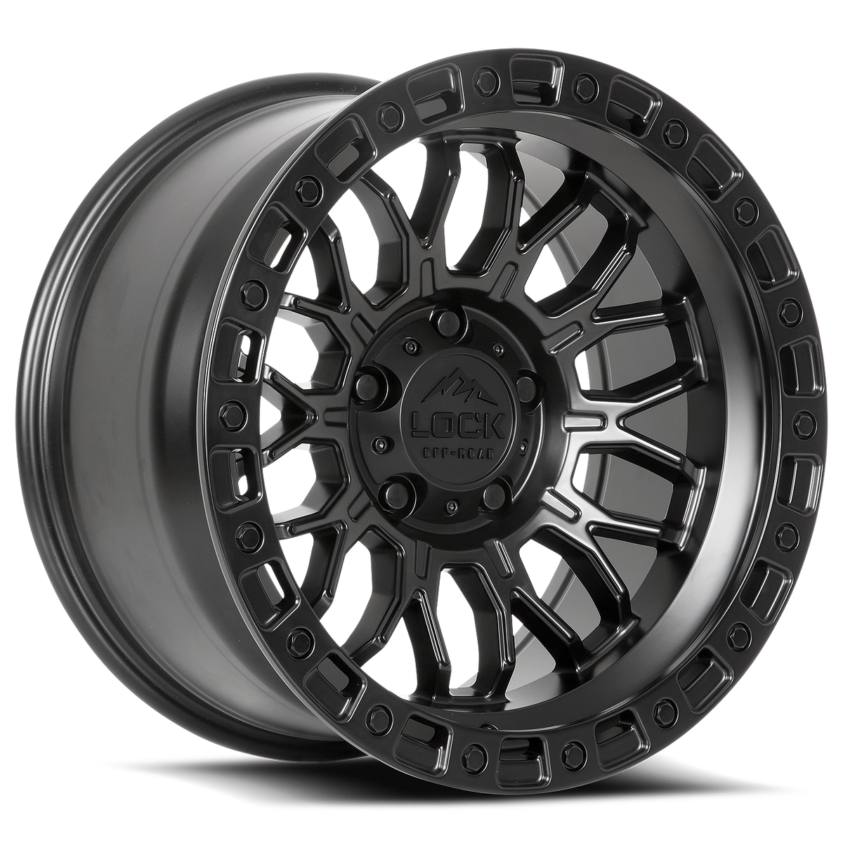 Lock Offroad COMBAT - MATTE BLACK - view 1