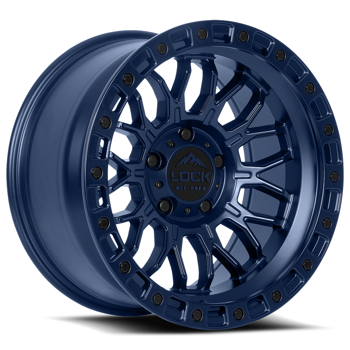 Lock Offroad COMBAT - MATTE BLUE - view 1