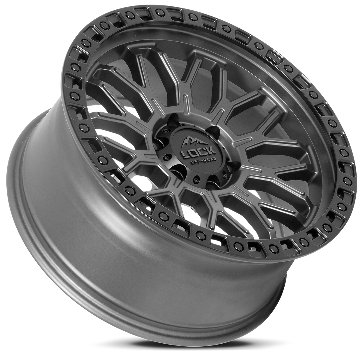 Lock Offroad COMBAT - MATTE GREY - view 3