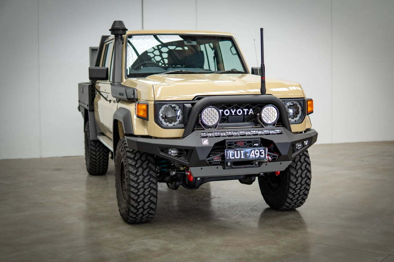 Predator Bull bar, Suitable for Toyota Land Cruiser (facelift) 76, 78, 79 Dual Cab, 2024 on