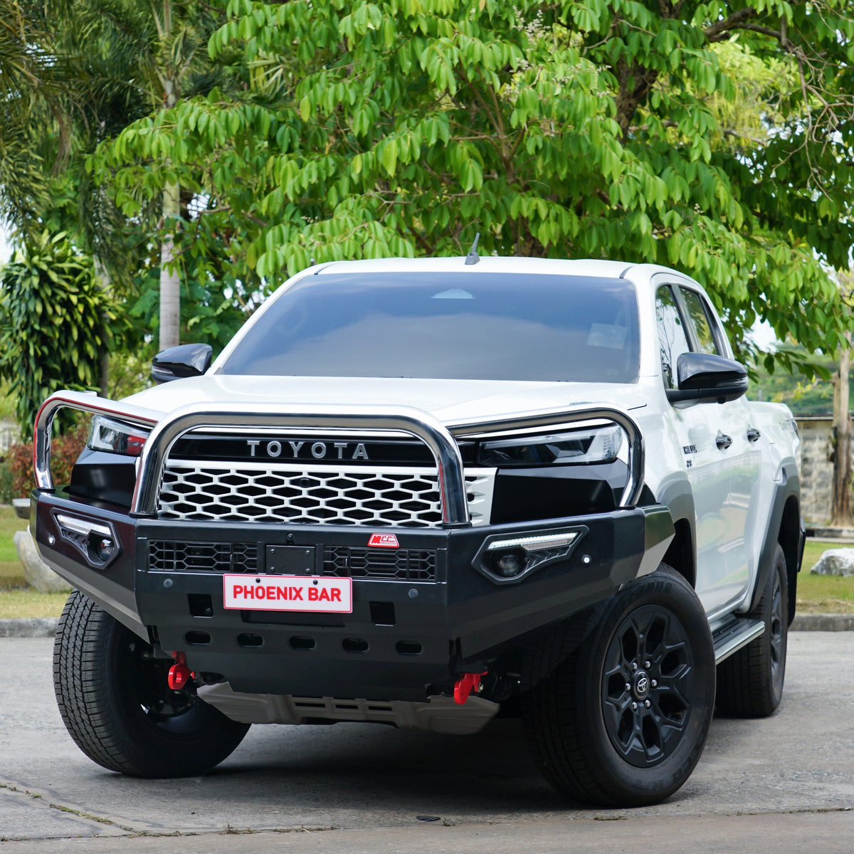 Hilux 2026-On (9th Gen) 808-01 Phoenix Bull Bar Triple Stainless Loops Package