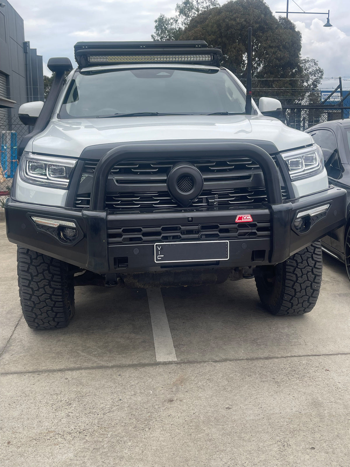 Great Wall Cannon XSR 2021-On 808-01 Phoenix Bull Bar Single Black Loop Package